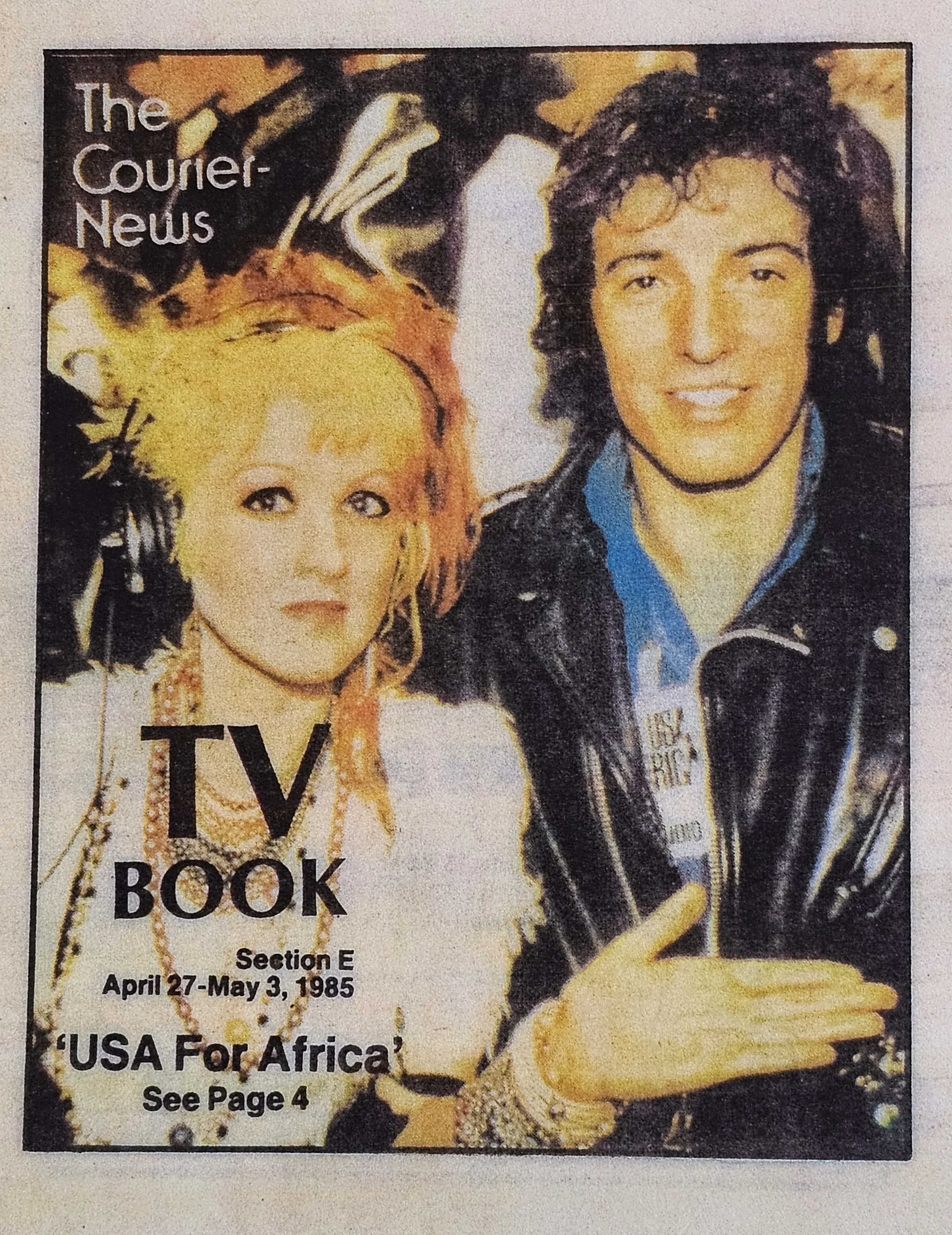  The Courier News: TV Book  
April 27, 1985 
New Jersey