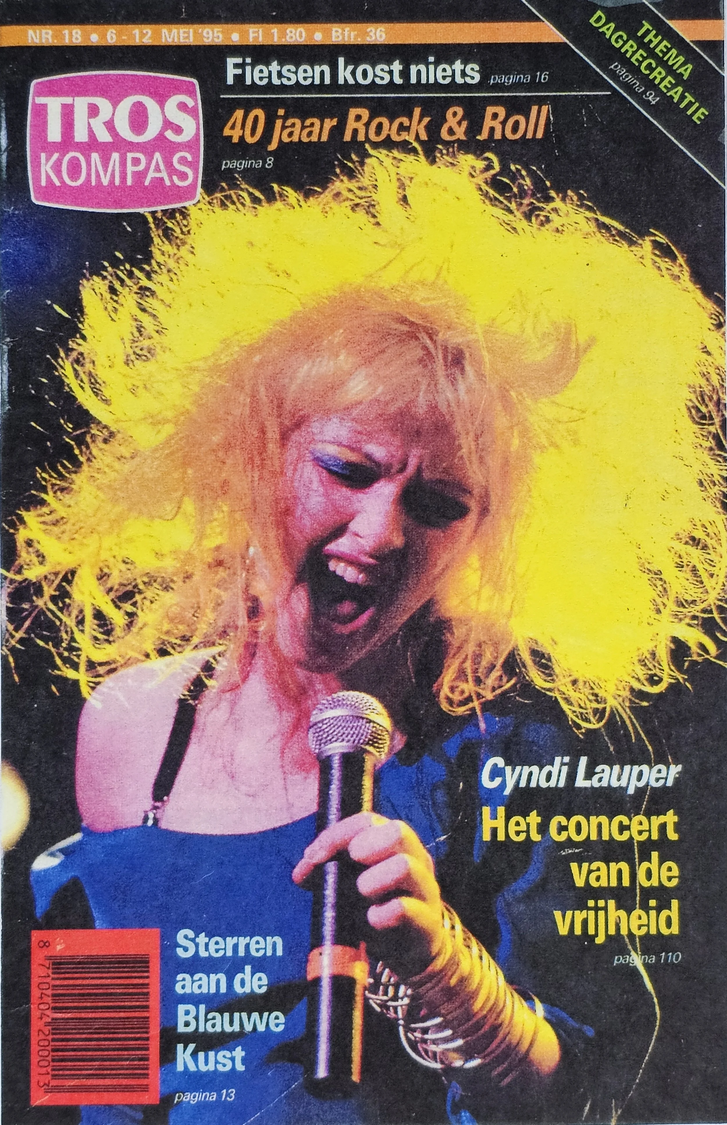  Television Compass  
June 1995 
Netherlands 
"Cyndi Lauper: The Concert of Freedom"
