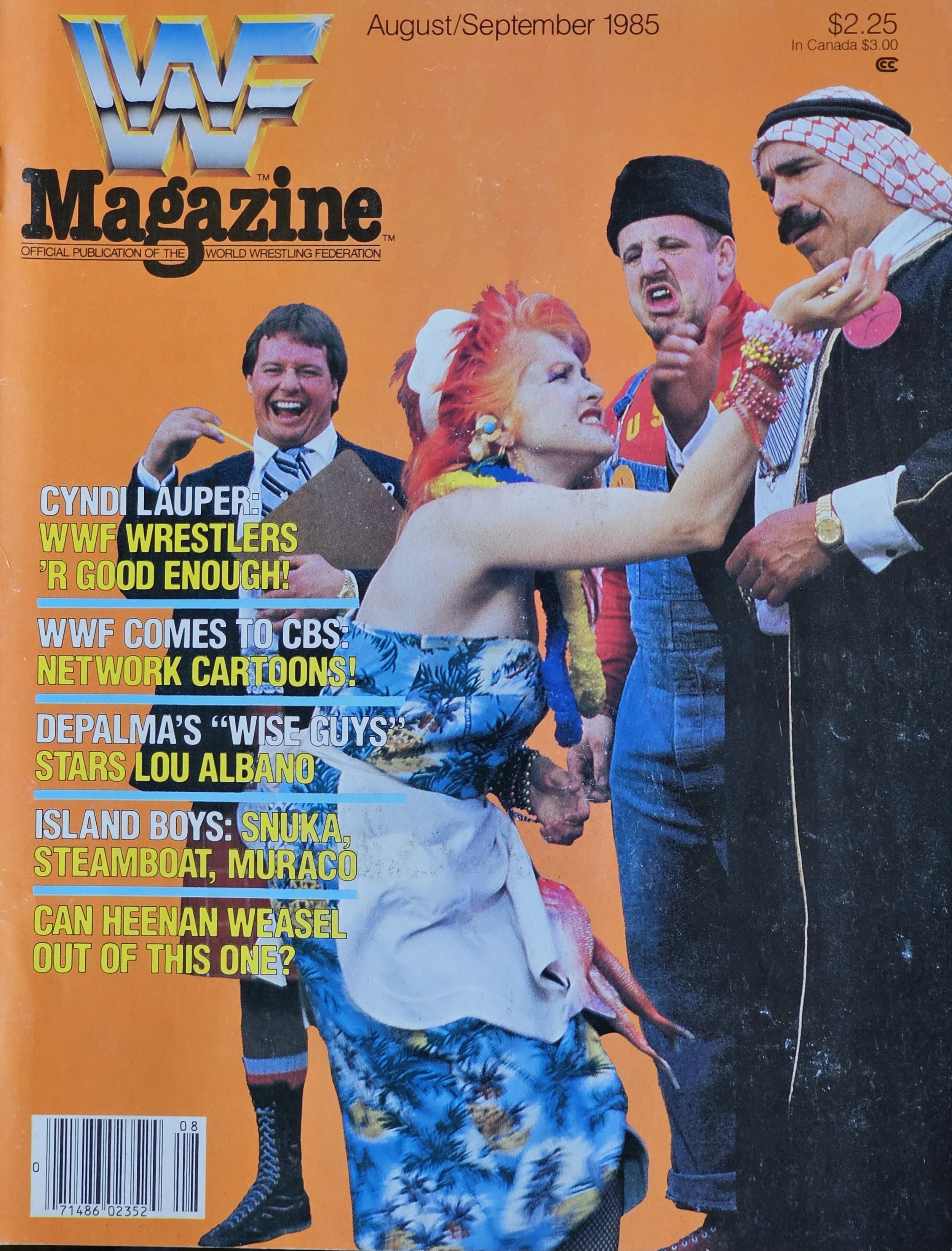  World Wrestling Federation Magazine  
August/September 1985 
America