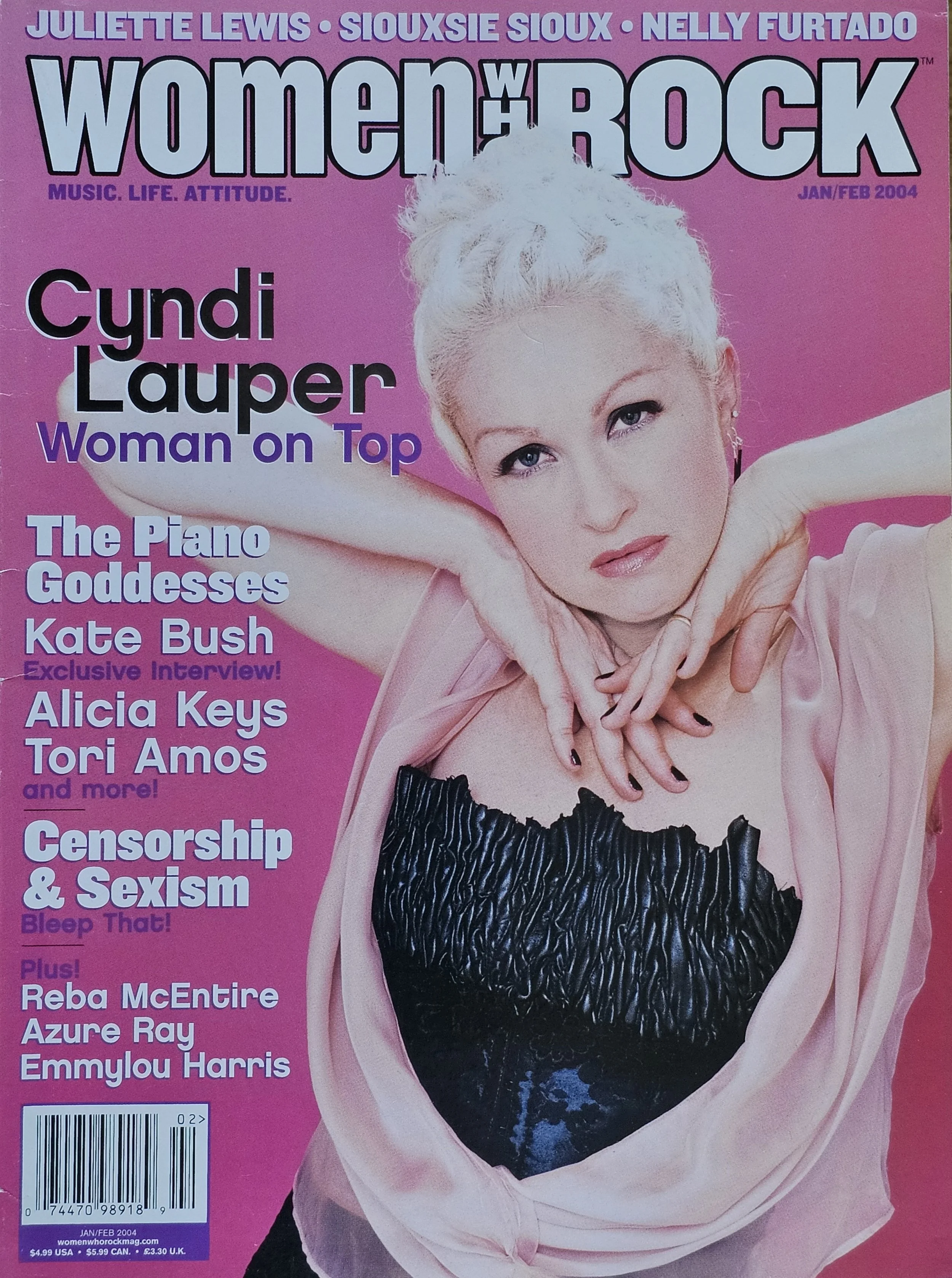  Women Who Rock  
January/Febuary 2004 
America