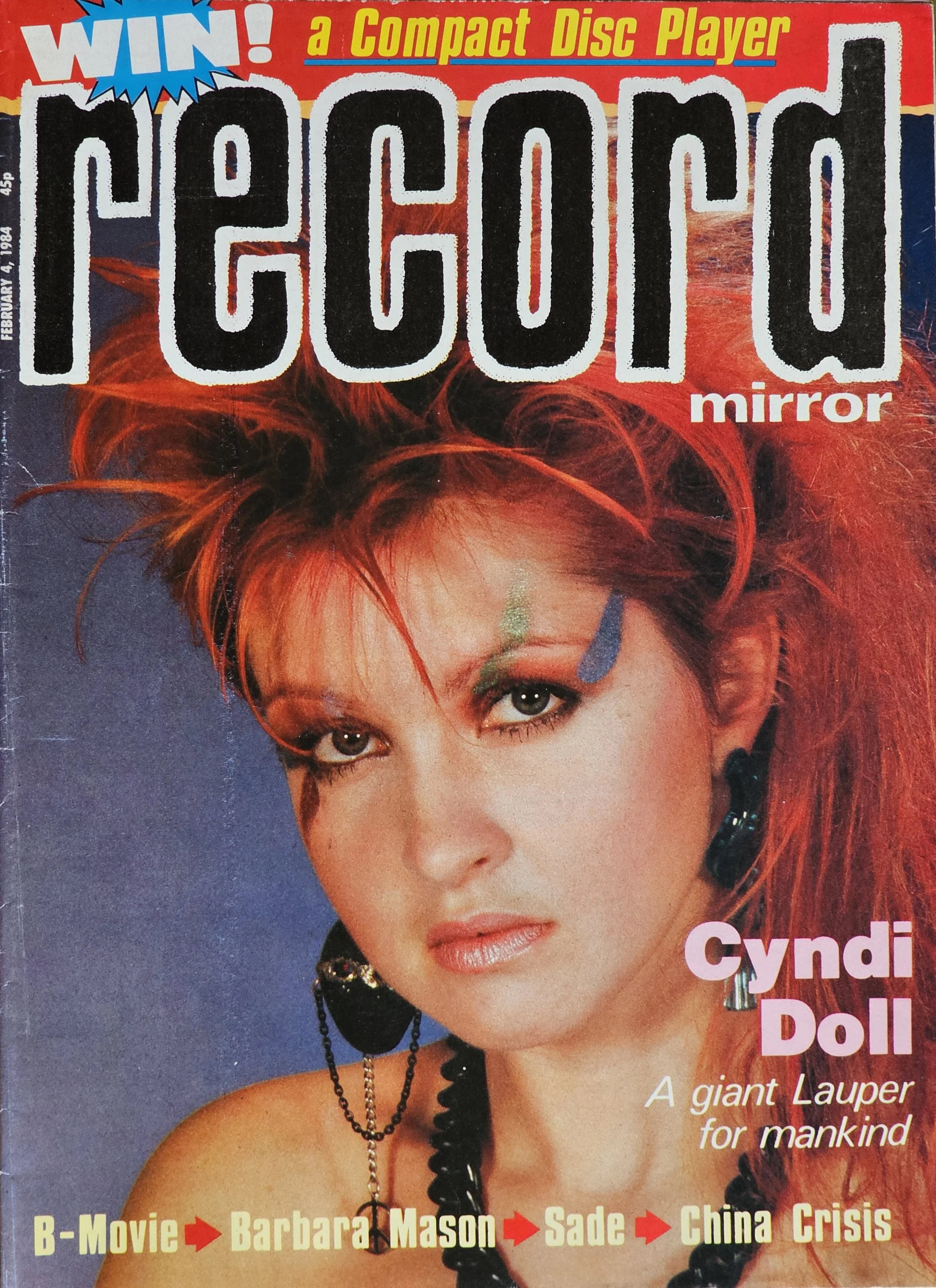  Record Mirror  
February 4, 1984 
United Kingdom