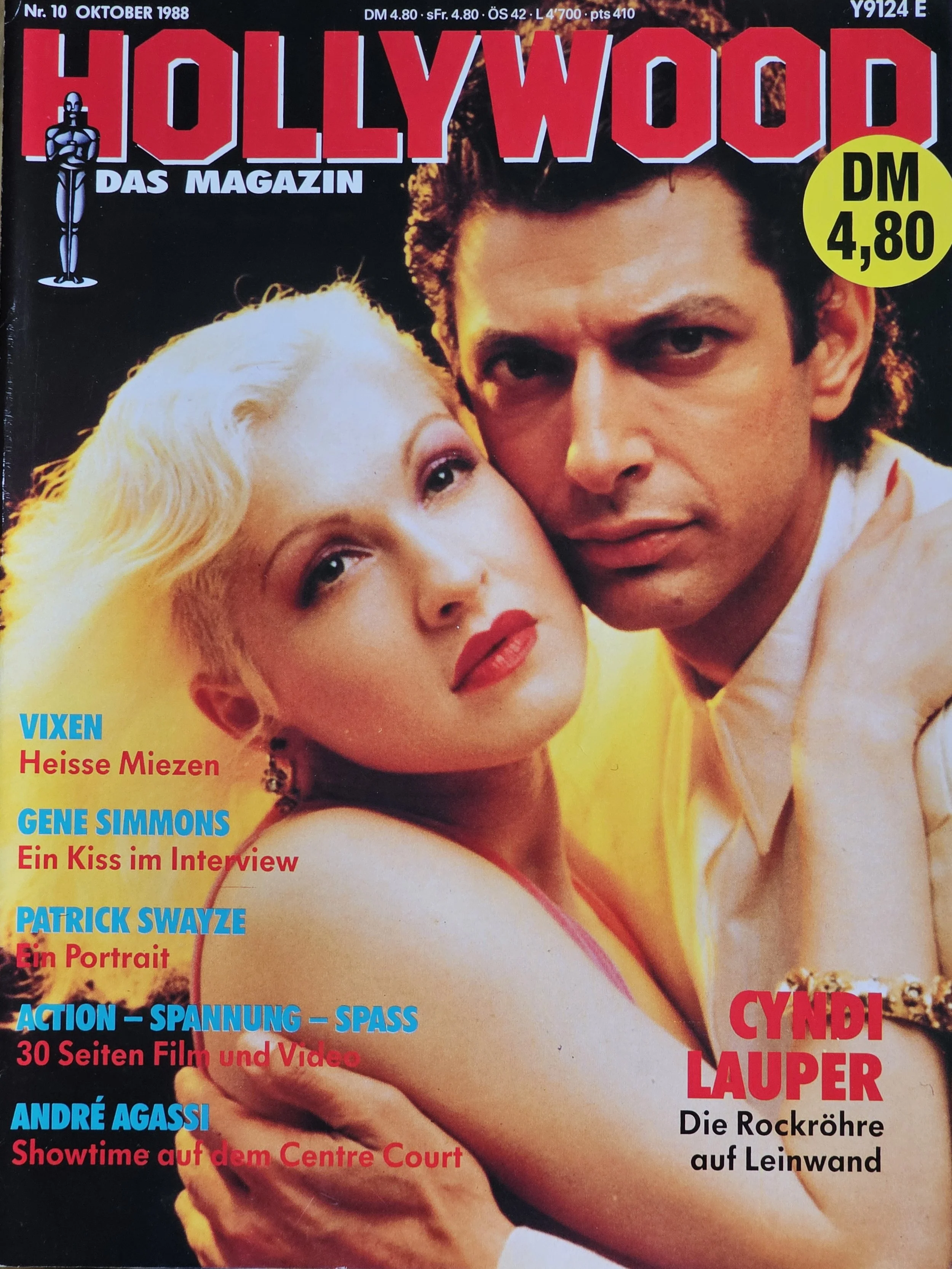  Hollywood  
October 1988 
Germany 
"The rock pipes on screen"