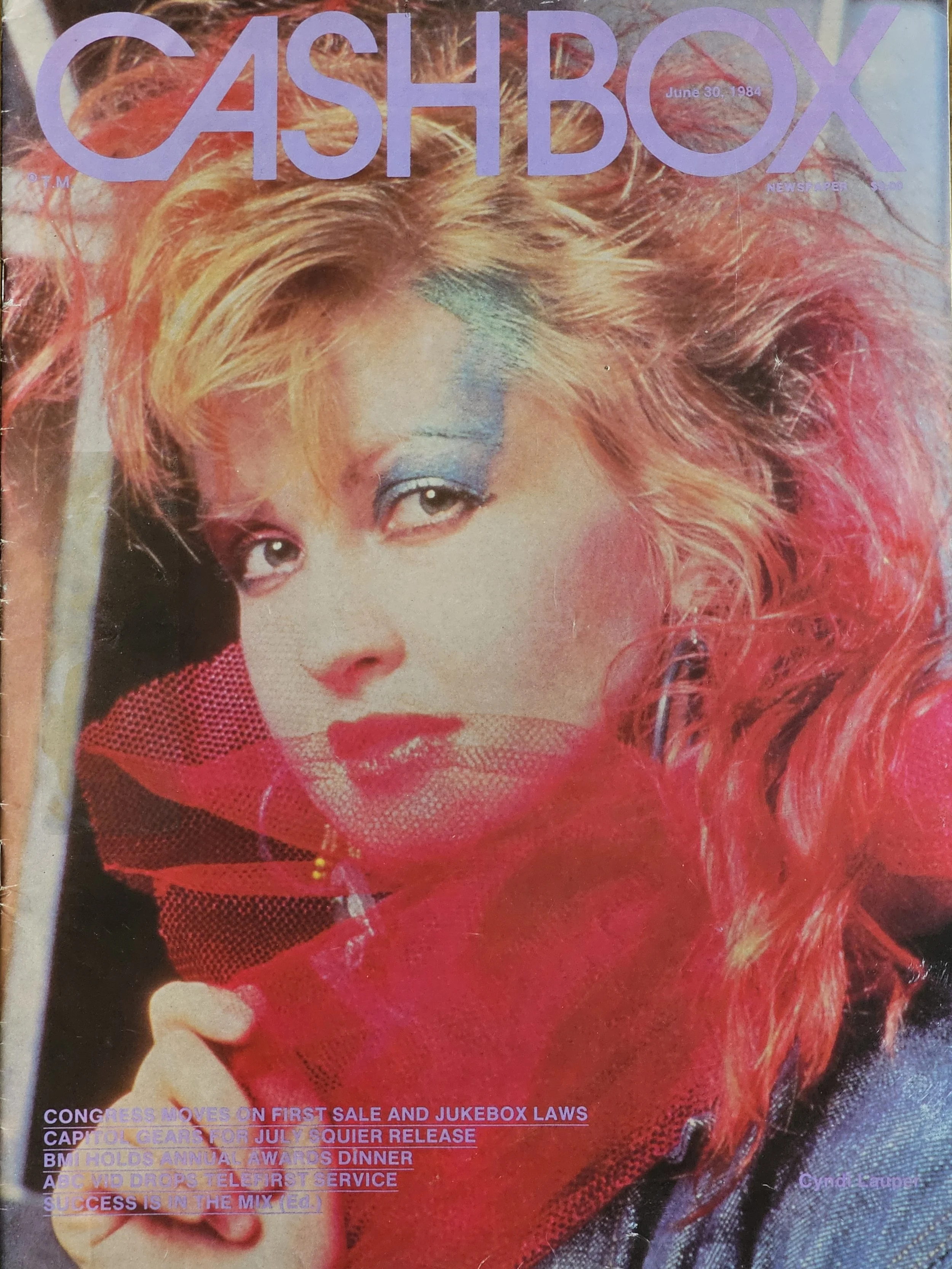  Cash Box  
June 30, 1984 
America
