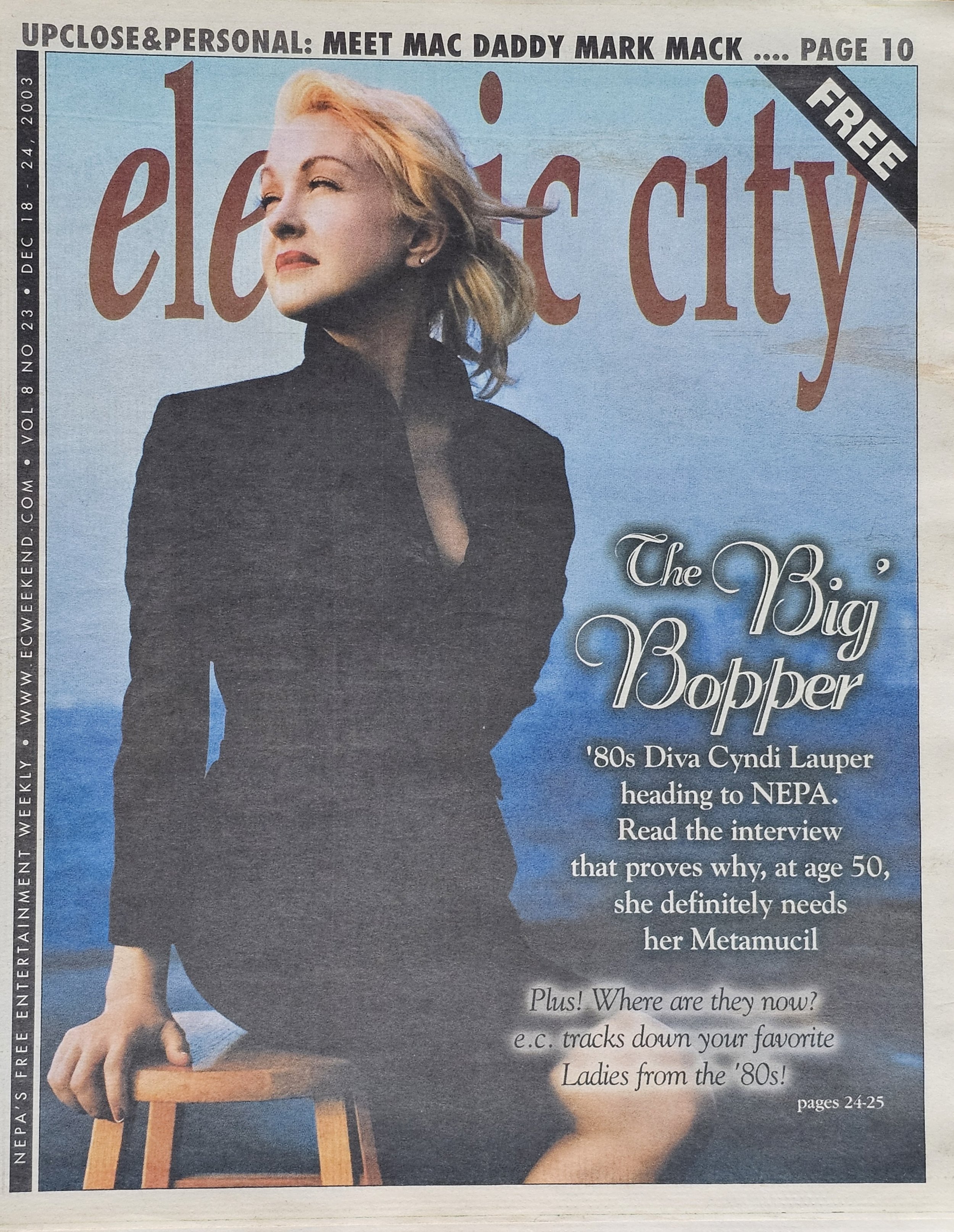 Electric City  
December 18, 2003 
NE Pennsylvania