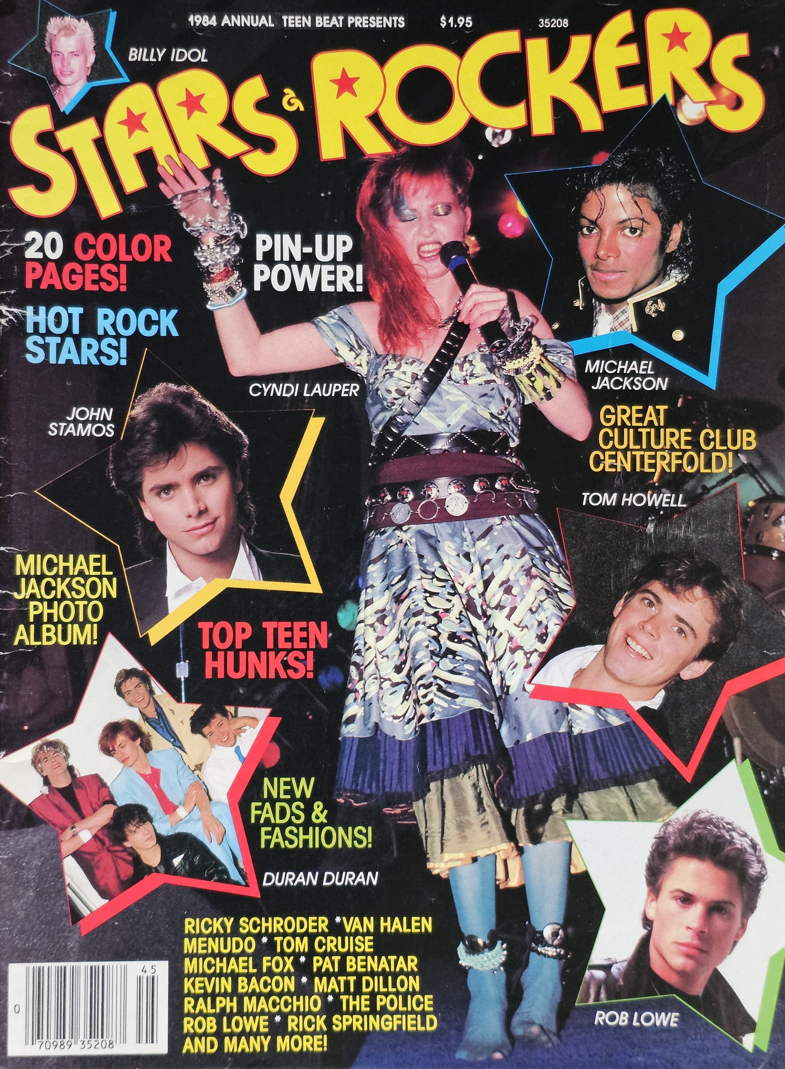  Stars and Rockers by Teen Beat  
Year End 1984 
America