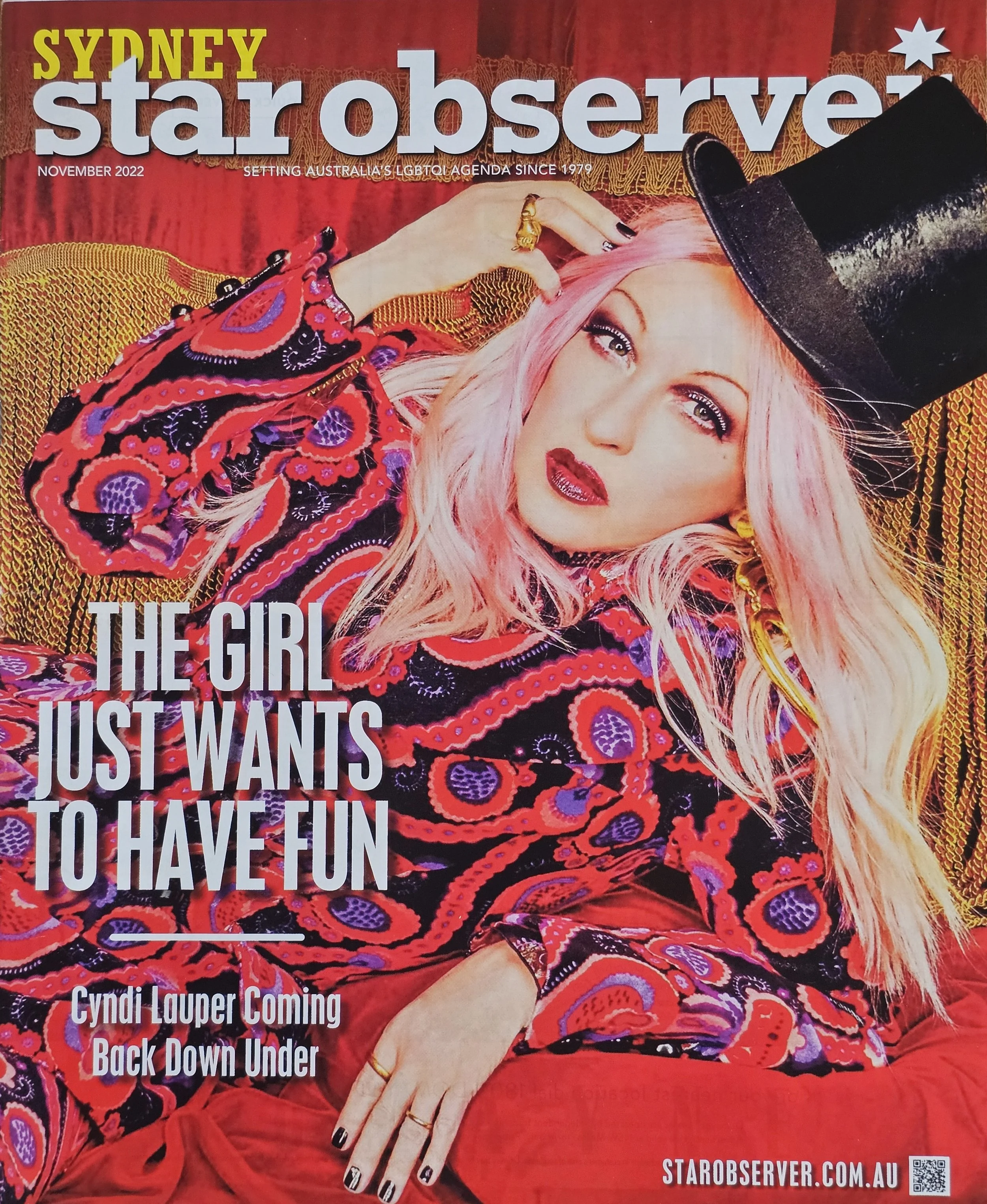  Sydney Star Observer  
November 2022 
Sydney