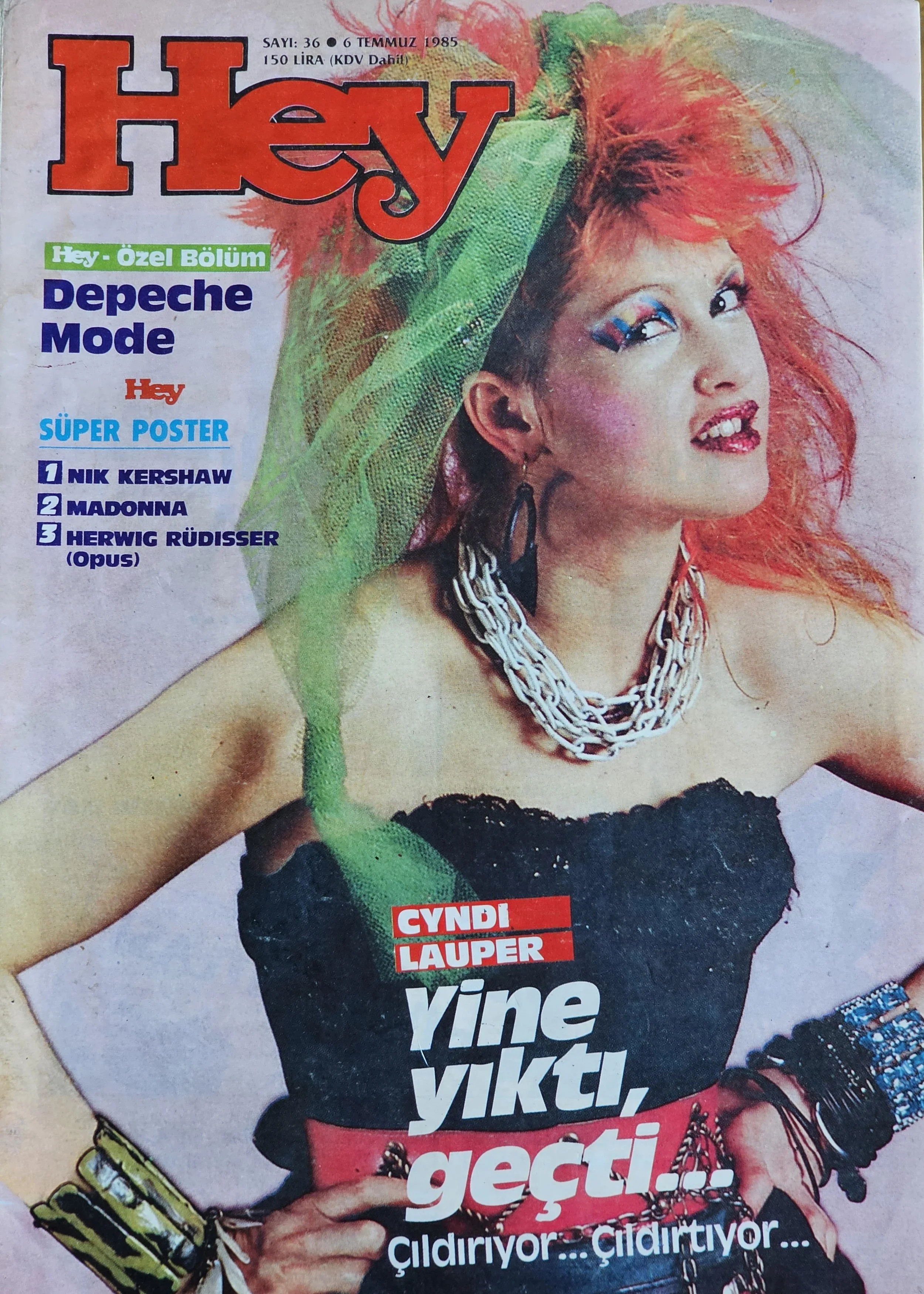  Hey  
July 1985 
Turkey 
"She's Destroyed it Again! She's Gone Crazy!"