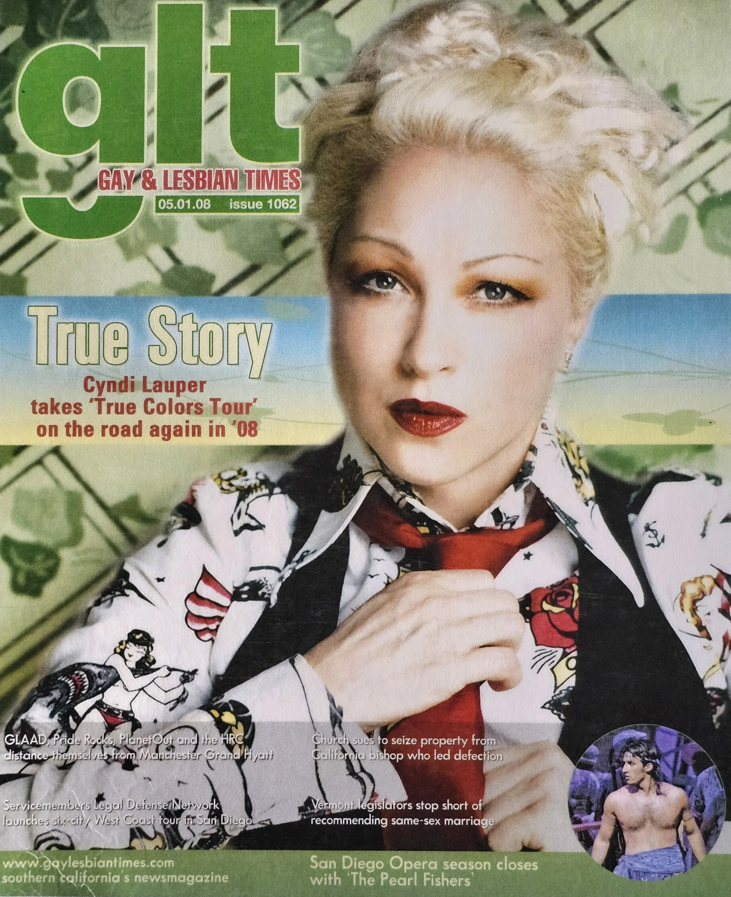  Gay & Lesbian Times  
May 1, 2008 
California