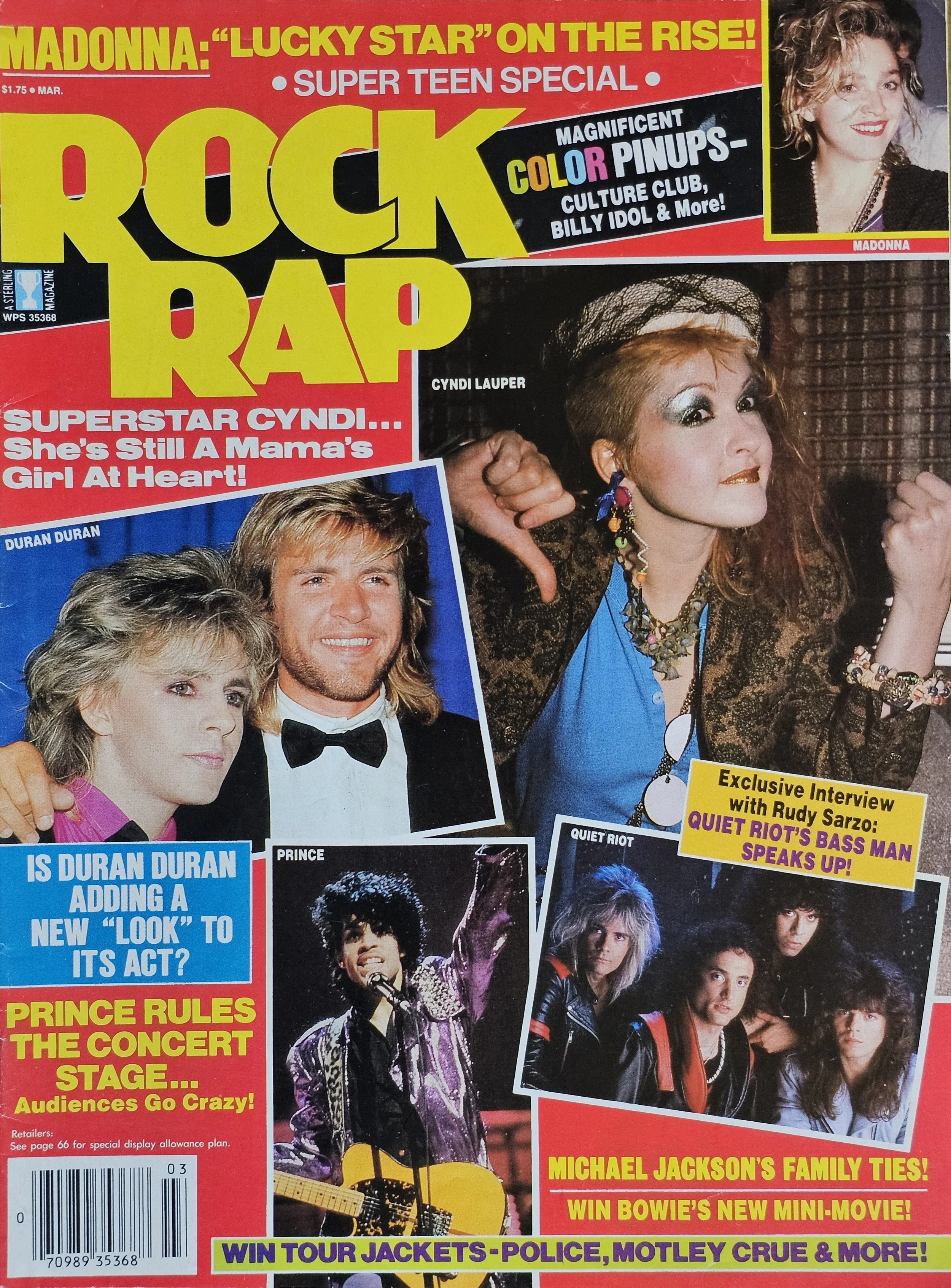  Rock Rap  
March 1985 
America
