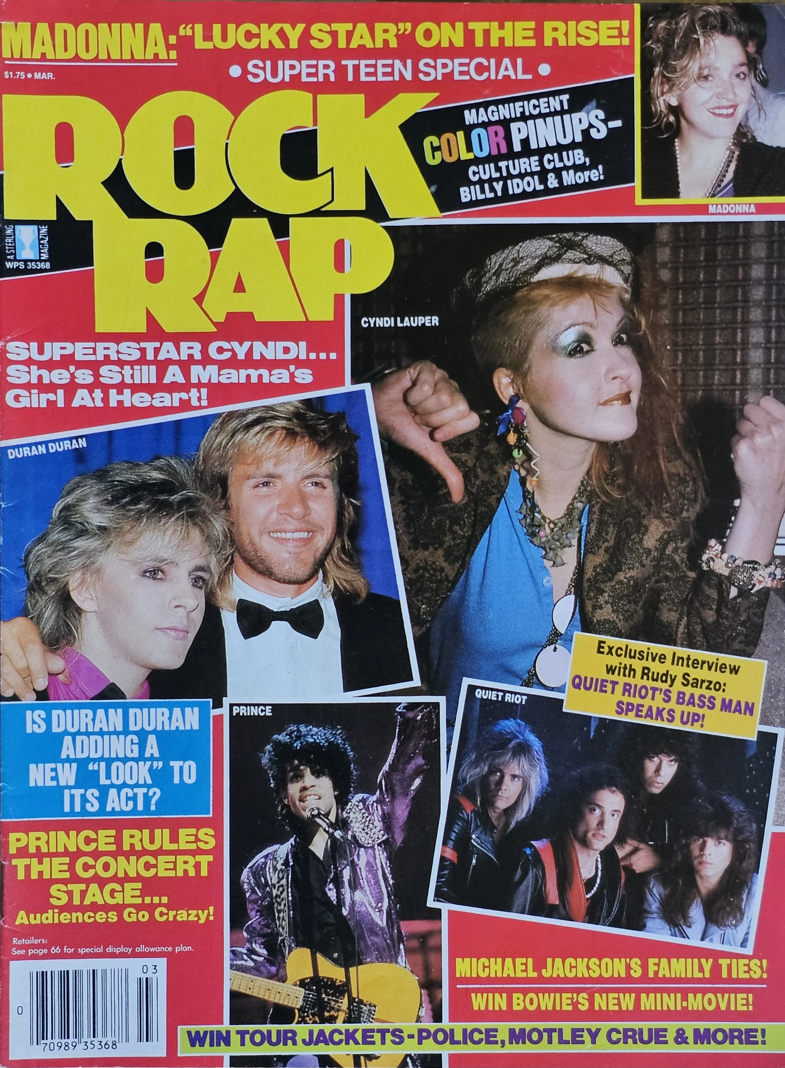  Rock Rap  
March 1985 
America