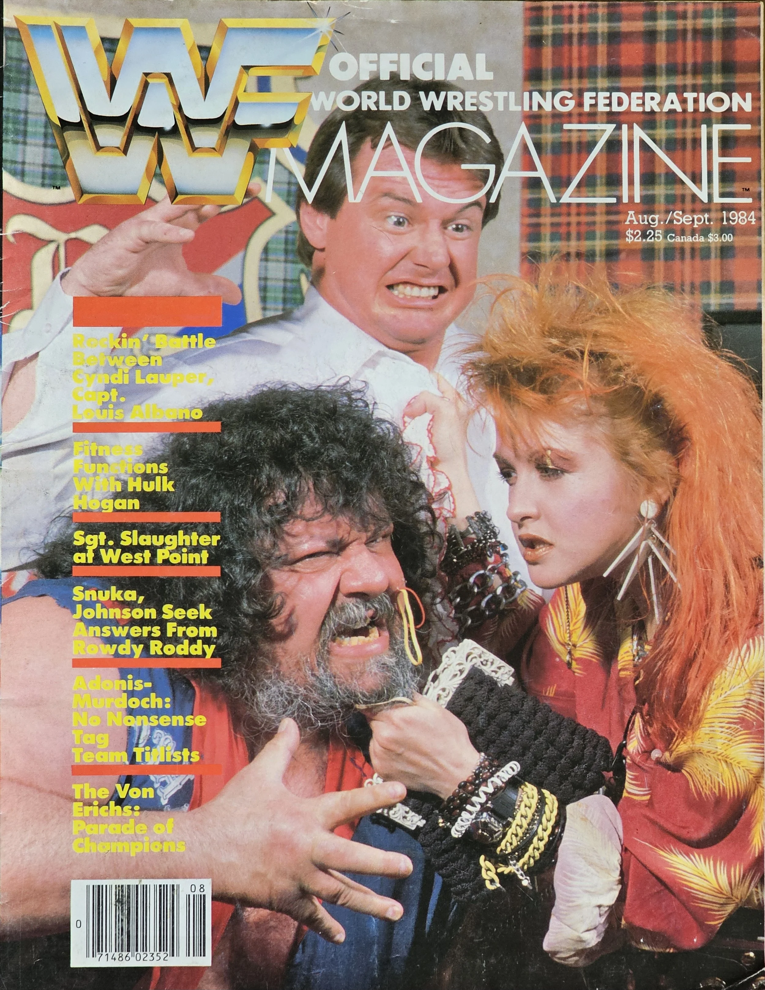  World Wrestling Federation Magazine  
August/September 1984 
America
