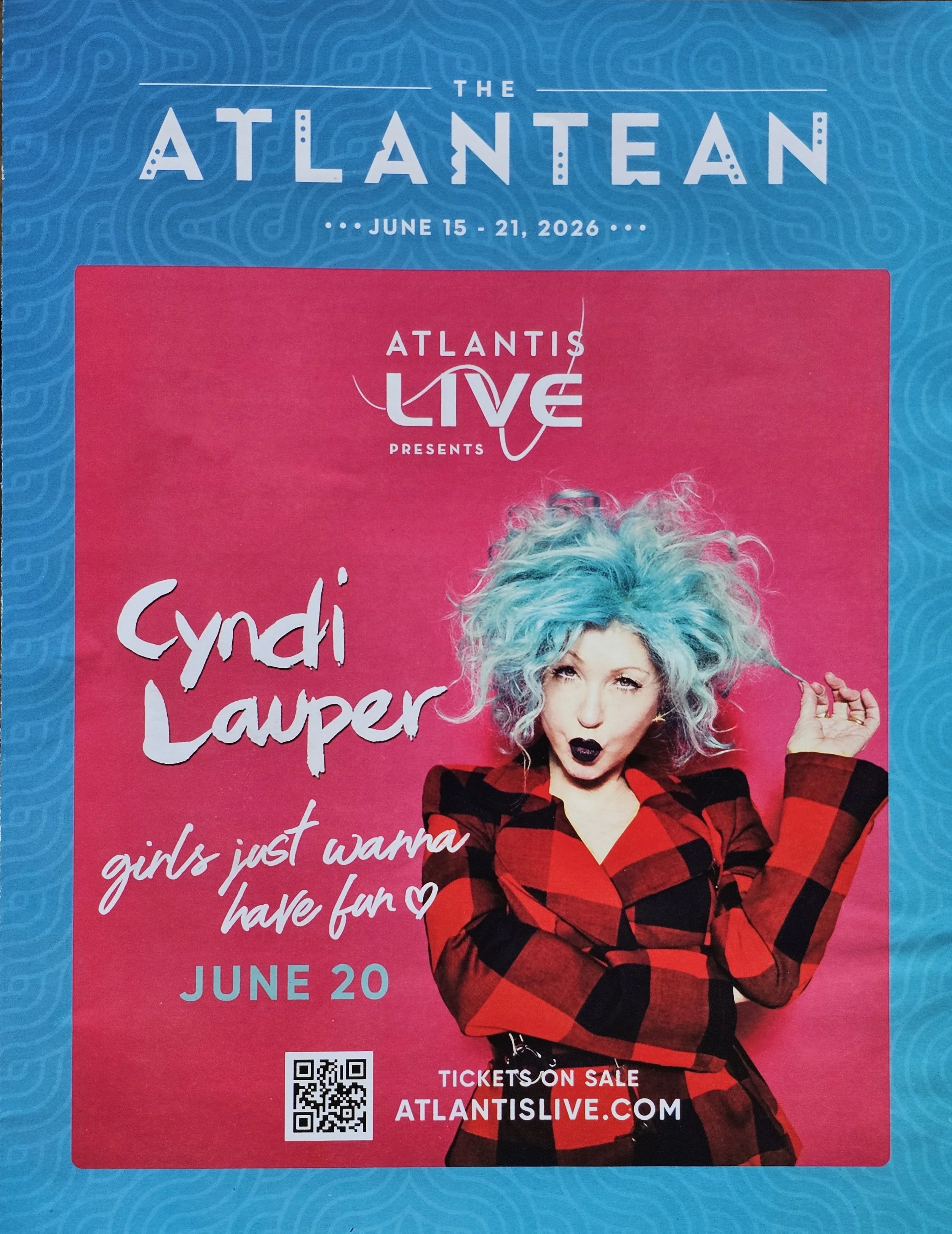  THE ATLANTEAN  
June 15, 2026 
Atlantis Paradise Island, Bahamas