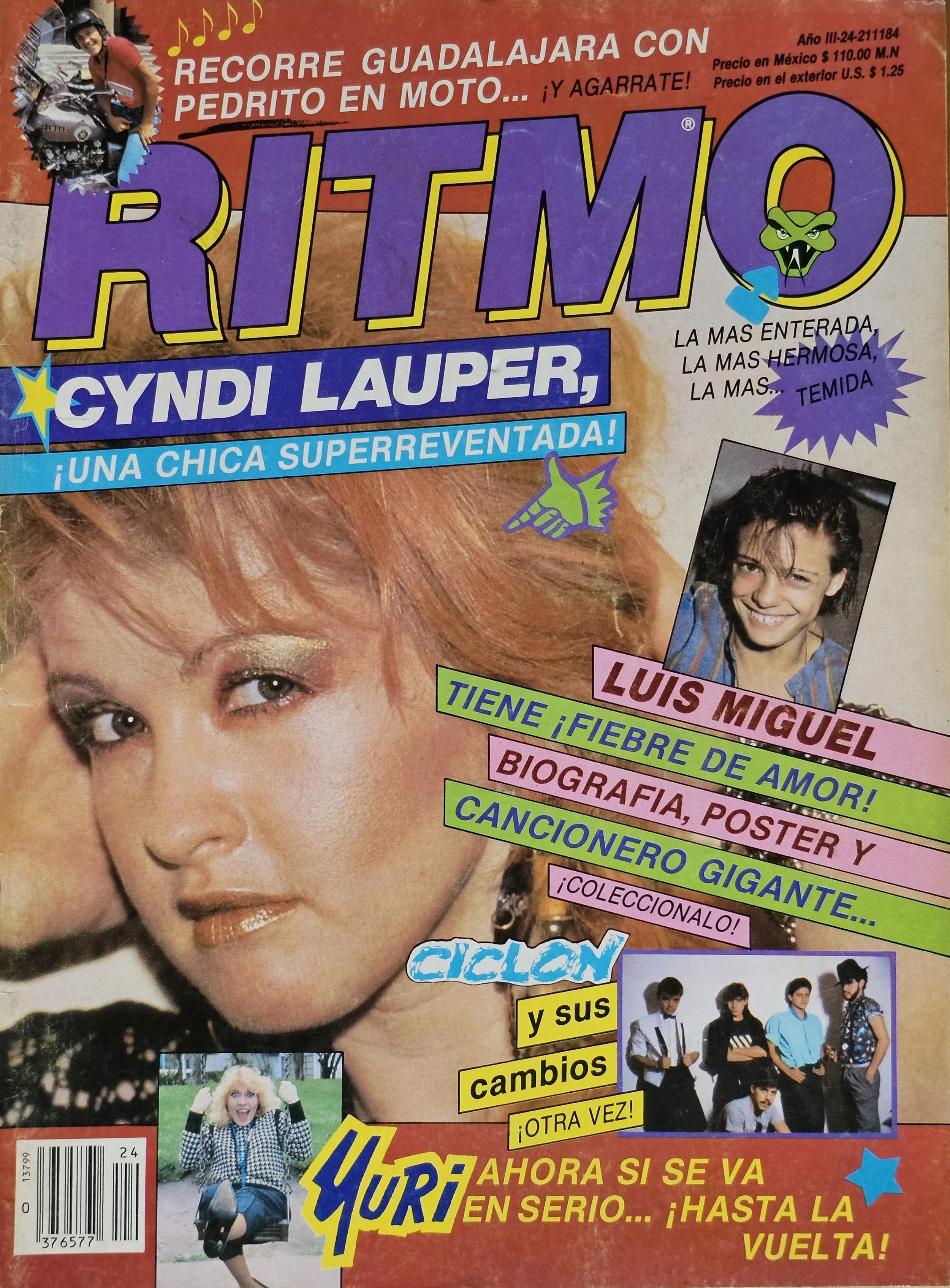  Rhythm  
November 1984 
Mexico 
"A Girl Who Likes to Party."