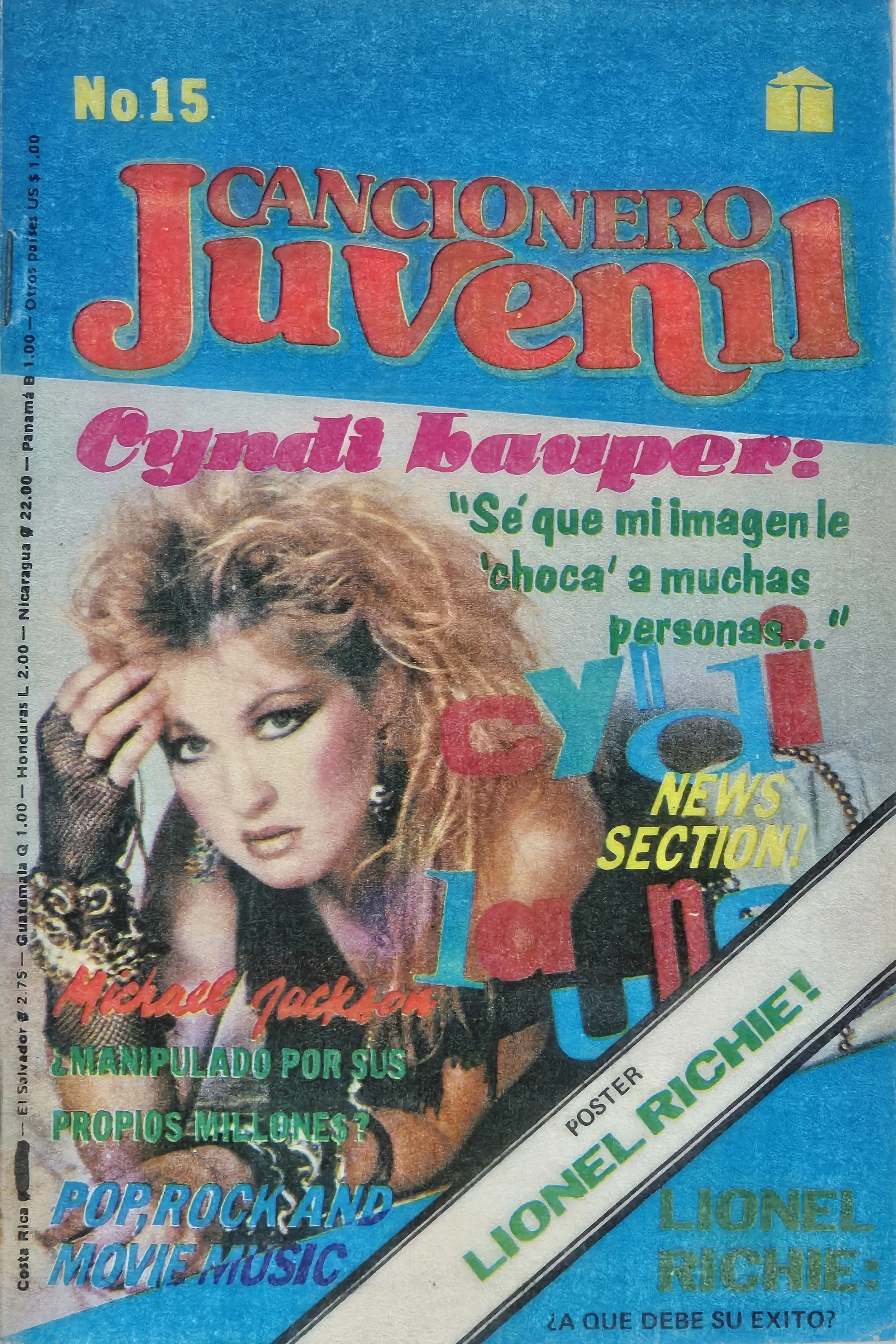  Youthful Song Book  
1984 
Central America 
"I know that my image shocks people."