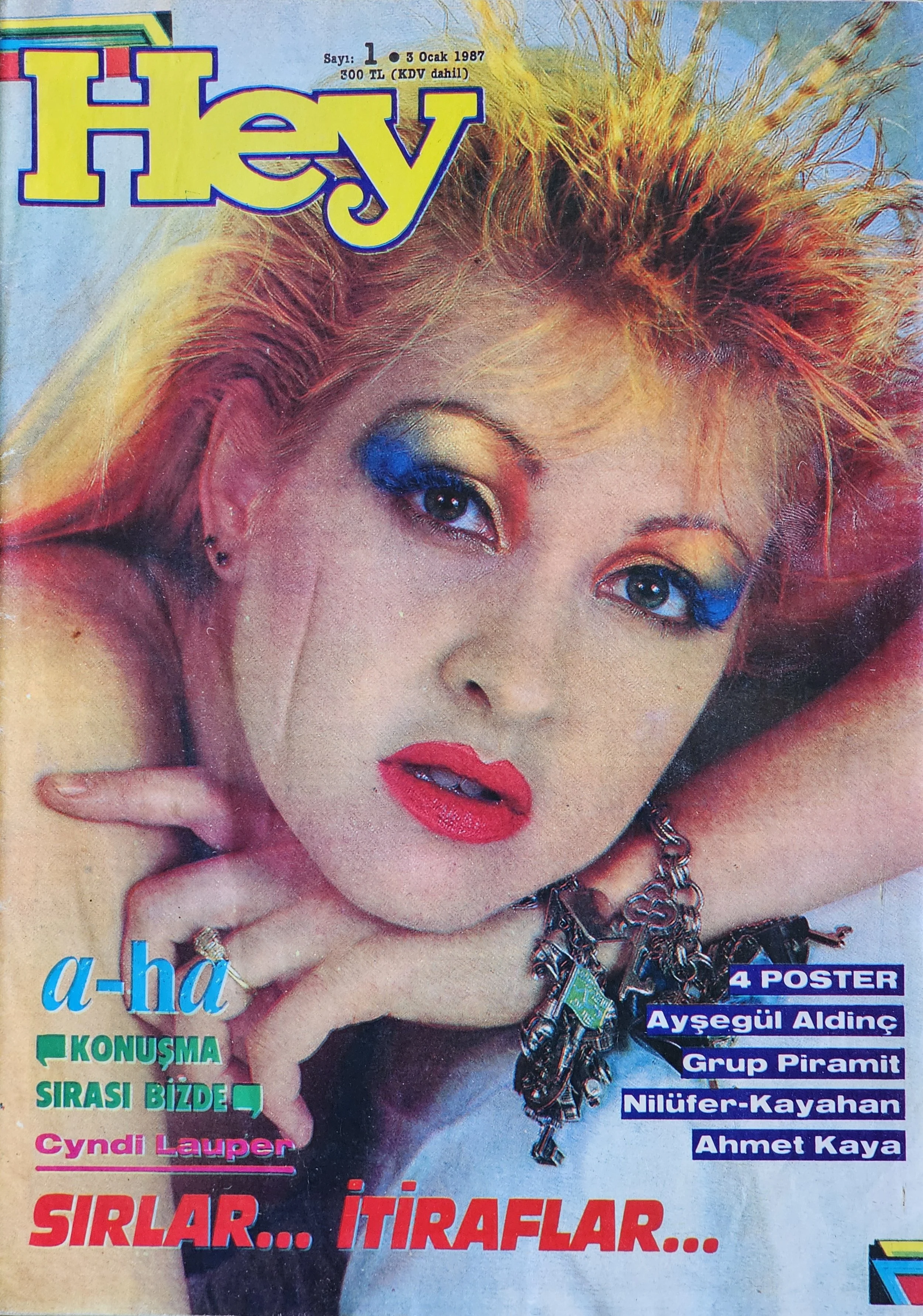  Hey  
January 13, 1987 
"Cyndi: Secrets & Confessions"