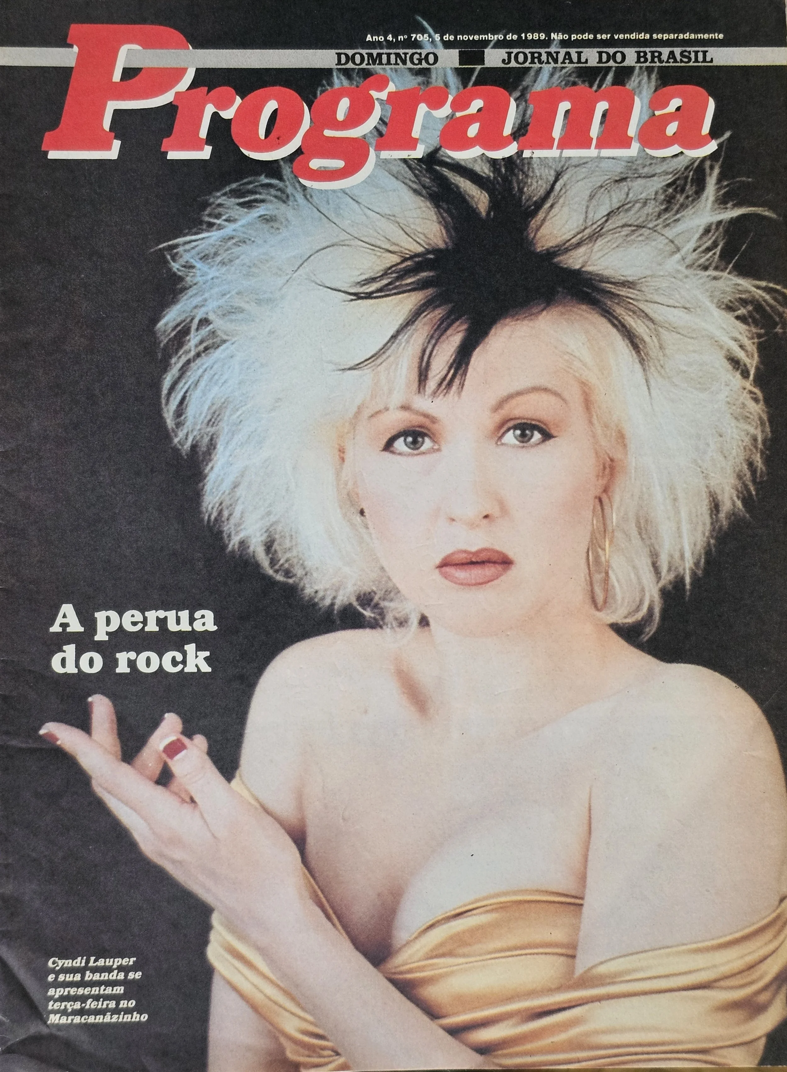  Program  
November 1989 
Brazil 
"Rock Chick"
