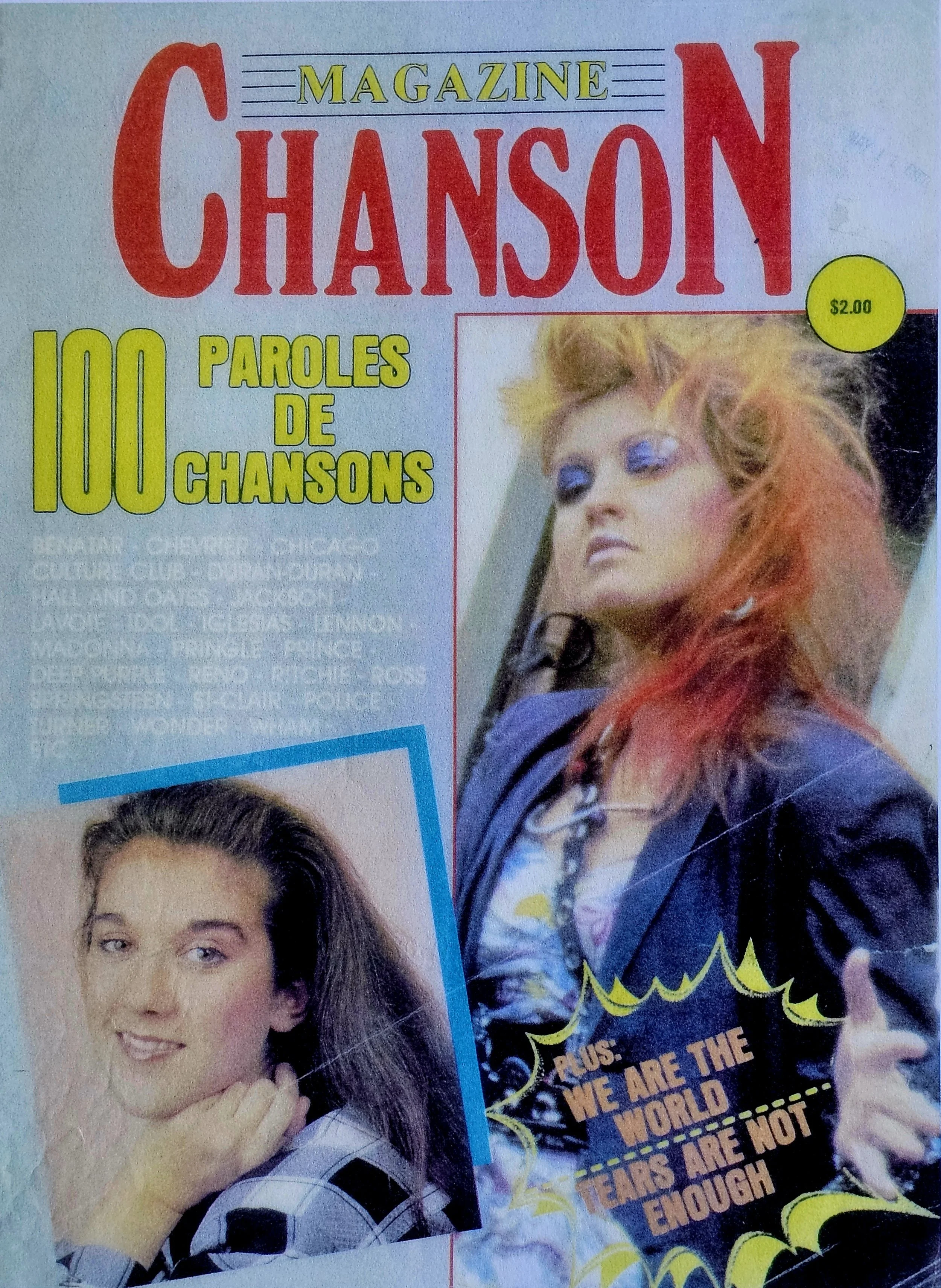  Song  
May 1985 
Quebec