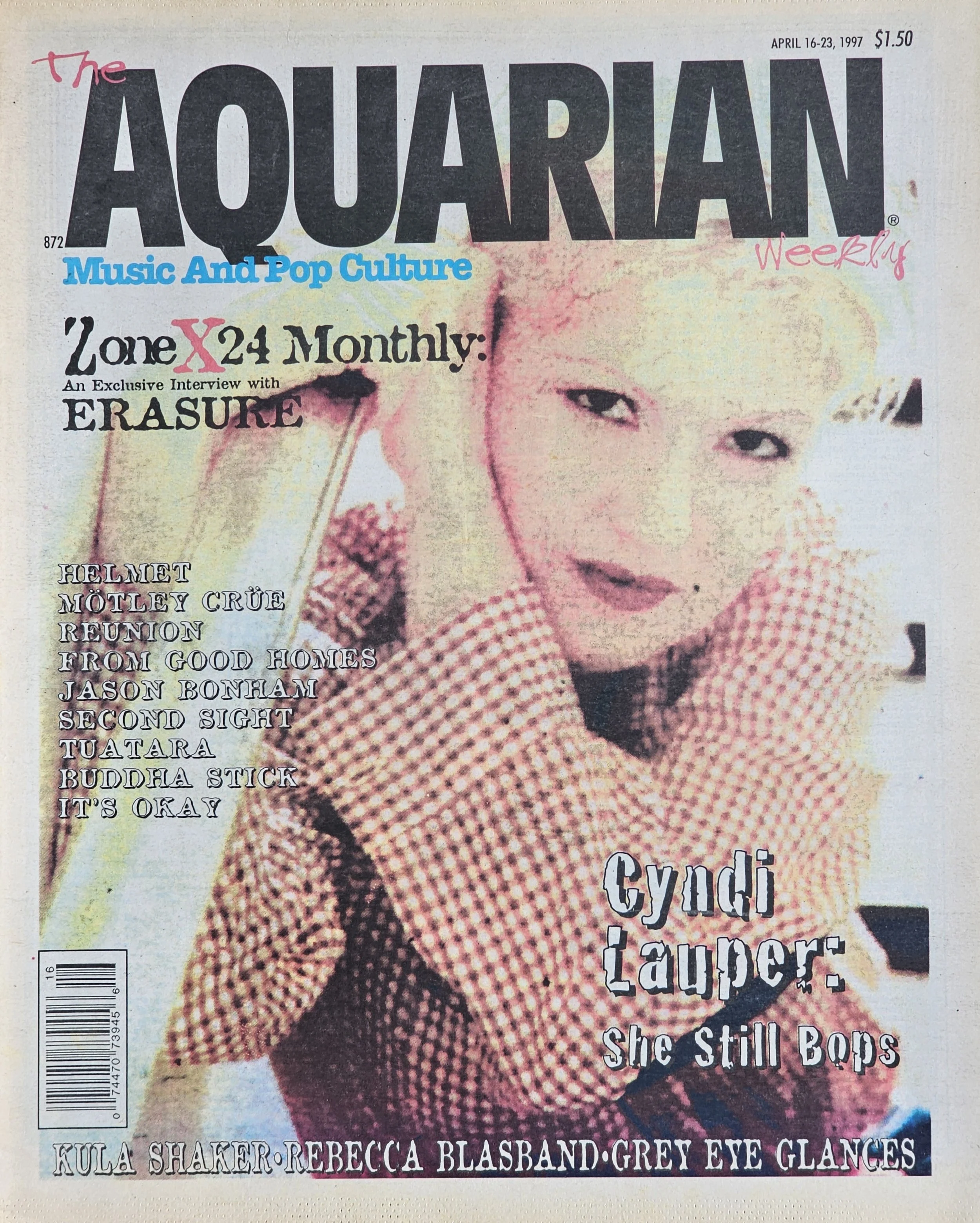  The AQUARIAN  
April 16, 1997 
New York City