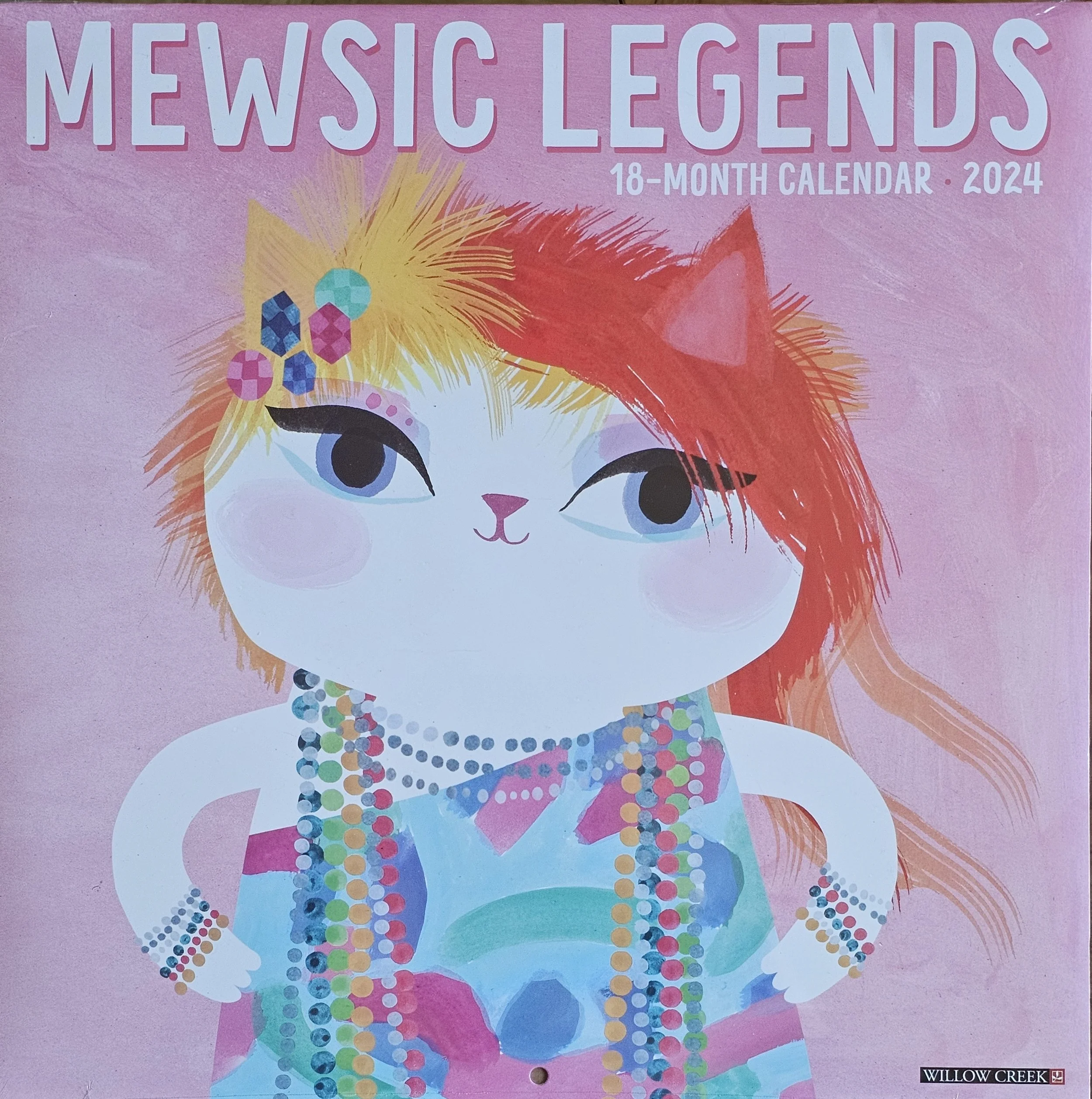  Mewsic Legends 18-Month Calendar  
July 2023 
America