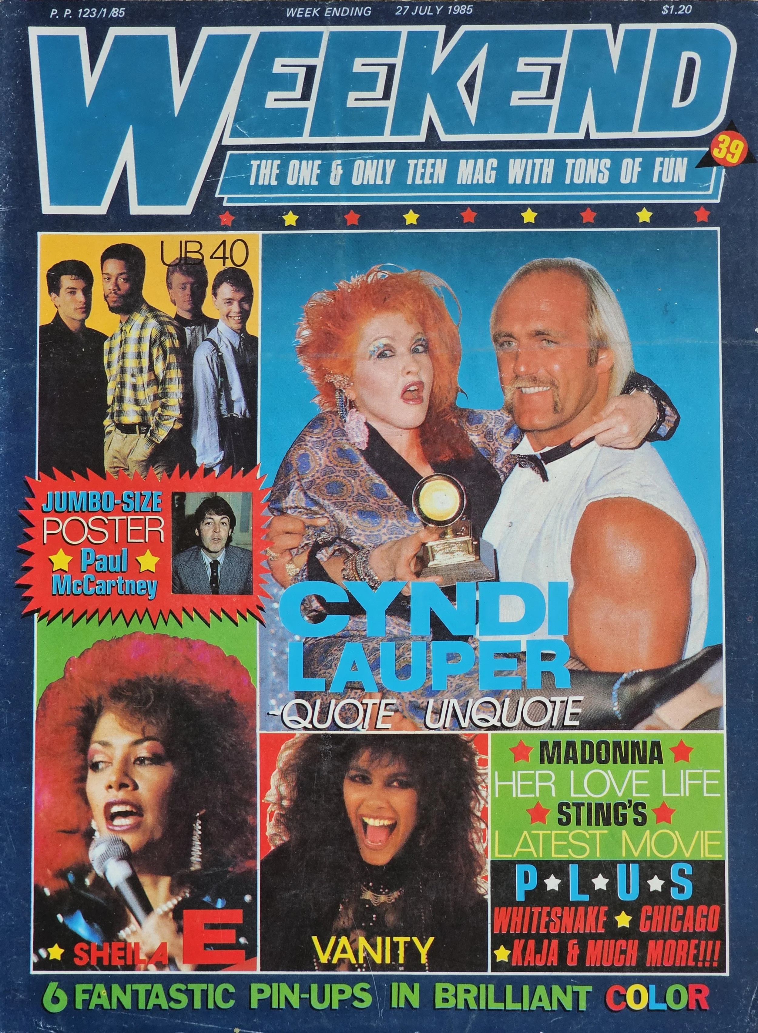  Weekend  
July 27, 1985 
Malaysia