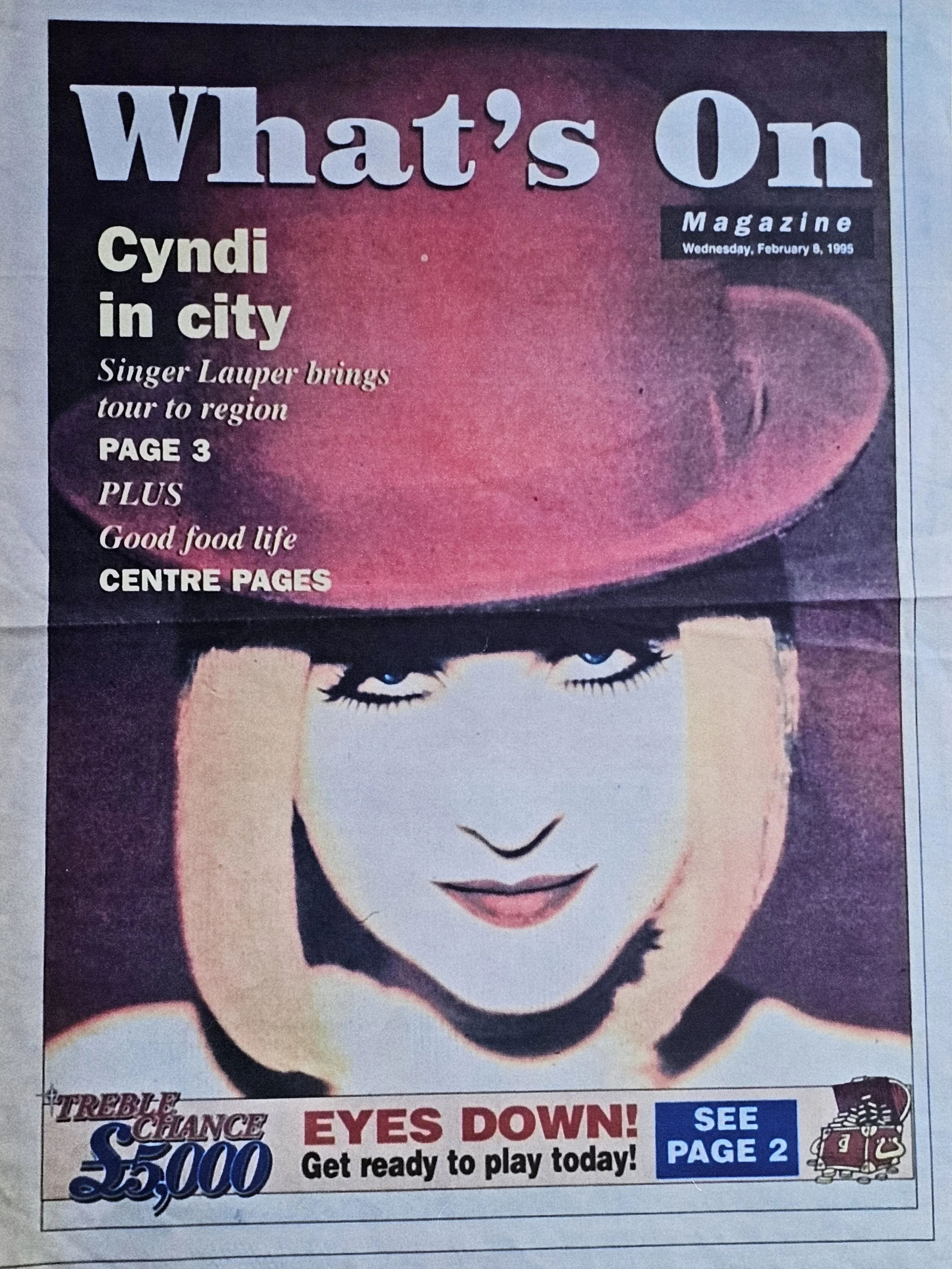 What's On  
February 8, 1995 
United Kingdom