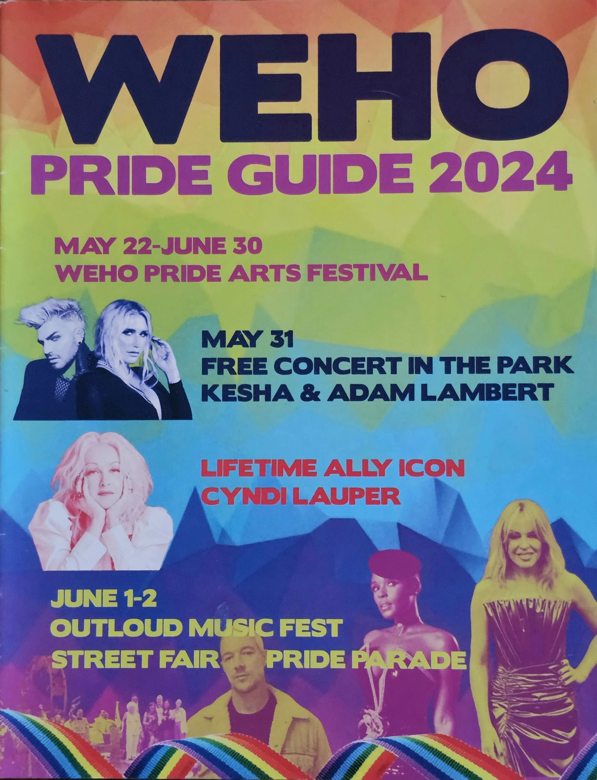 WEHO Pride Guide 2024  
June 2024 
West Hollywood
