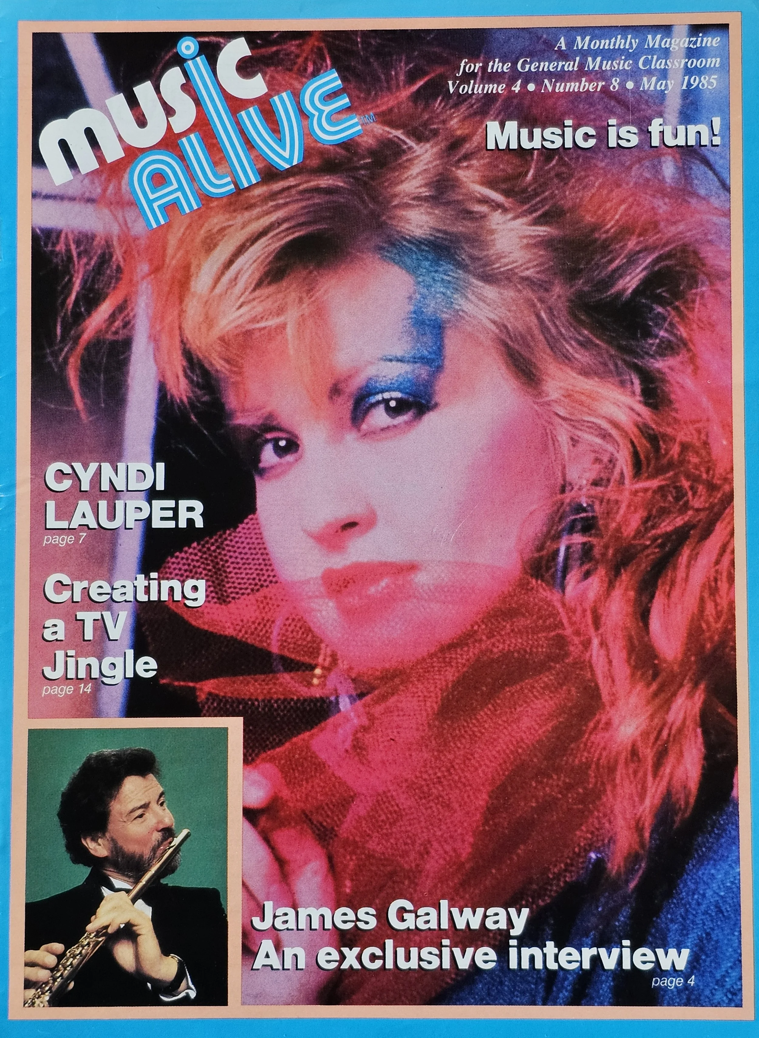  Music Alive  
May 1985 
America 
For the General Music Classroom
