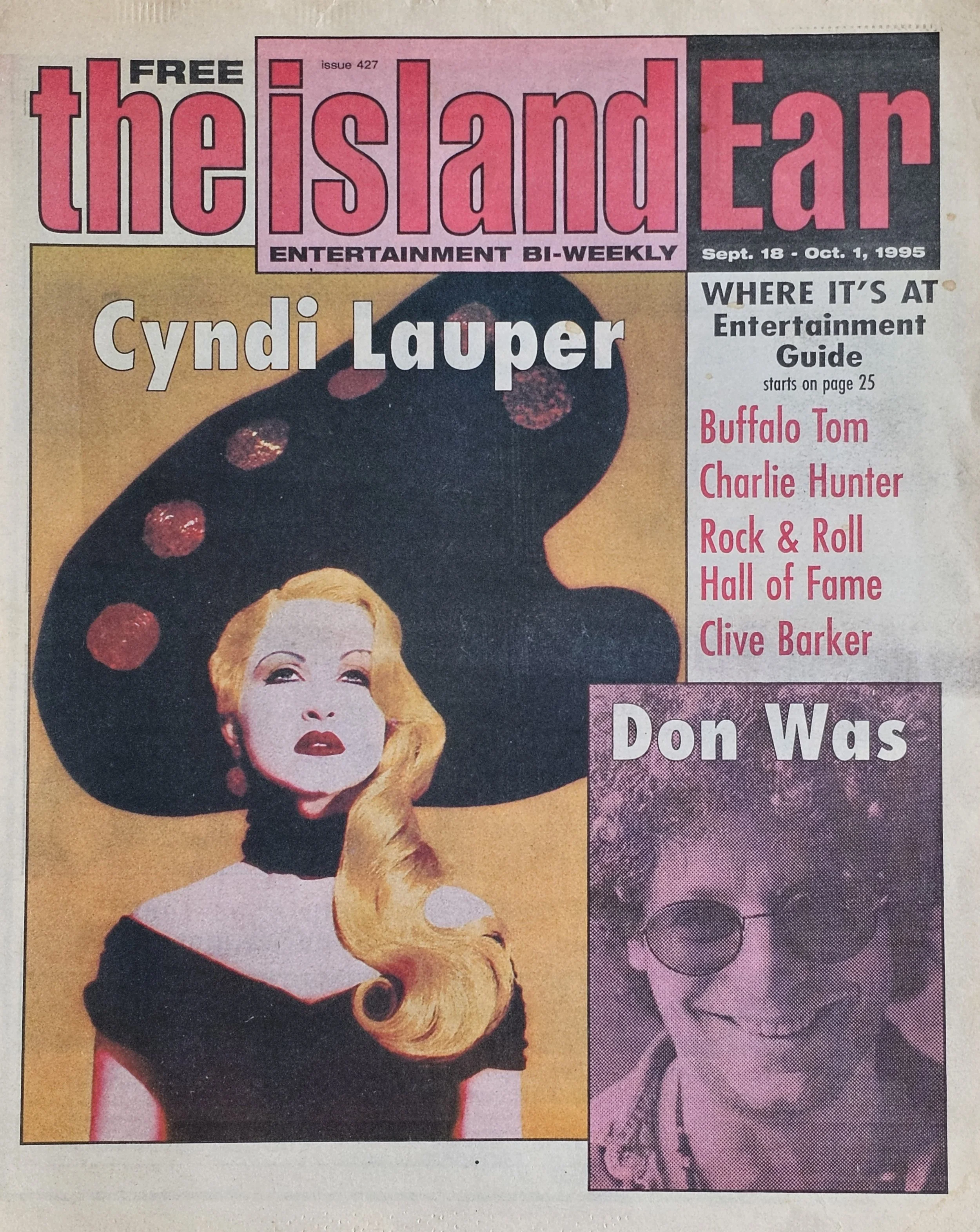  The Island Ear  
September 18, 1995 
New York