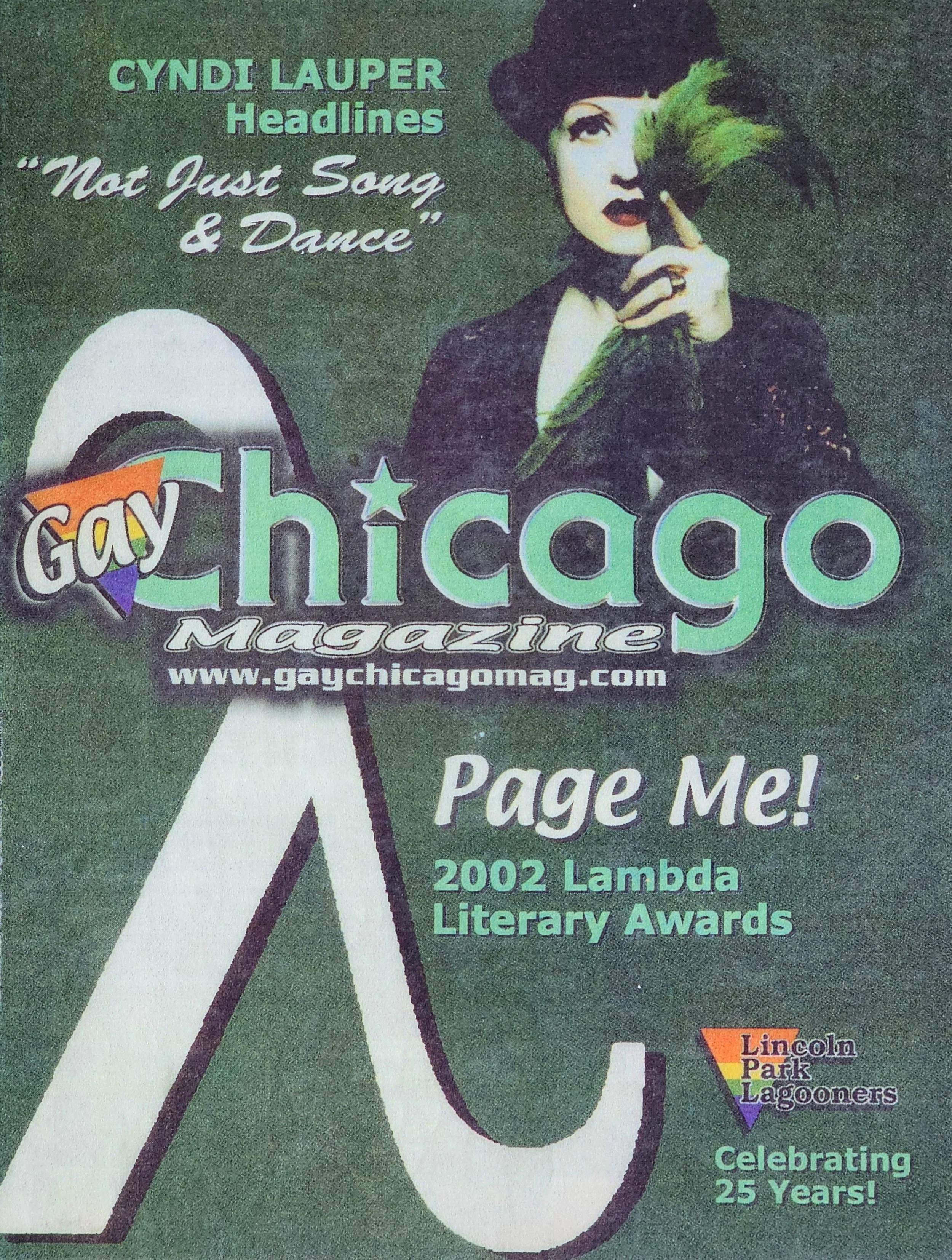  Gay Chicago  
April 2002 
Chicago