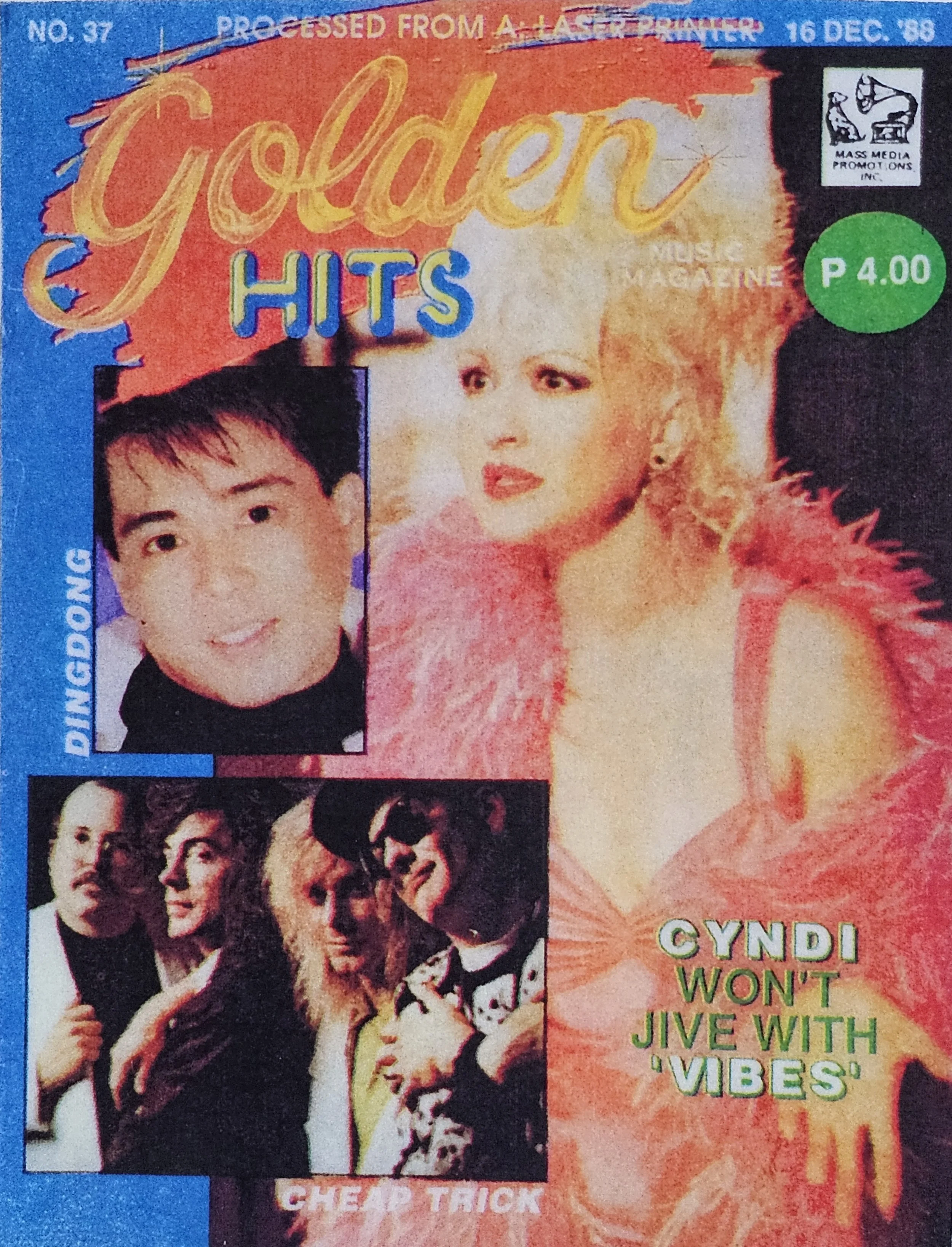 Golden Hits  
December 16, 1988 
The Phillippines