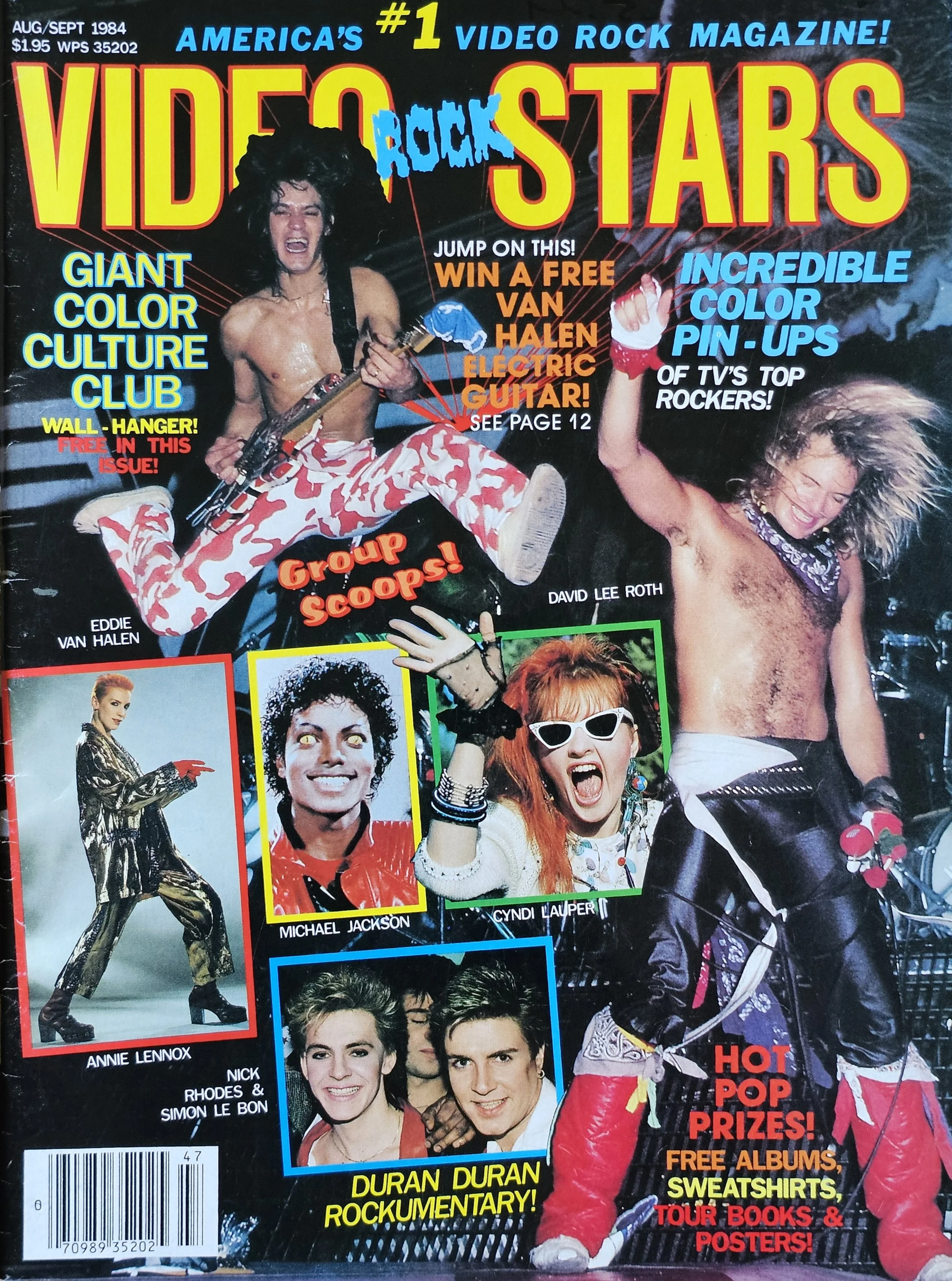 Vide Rock Stars  
August/September 1984 
America