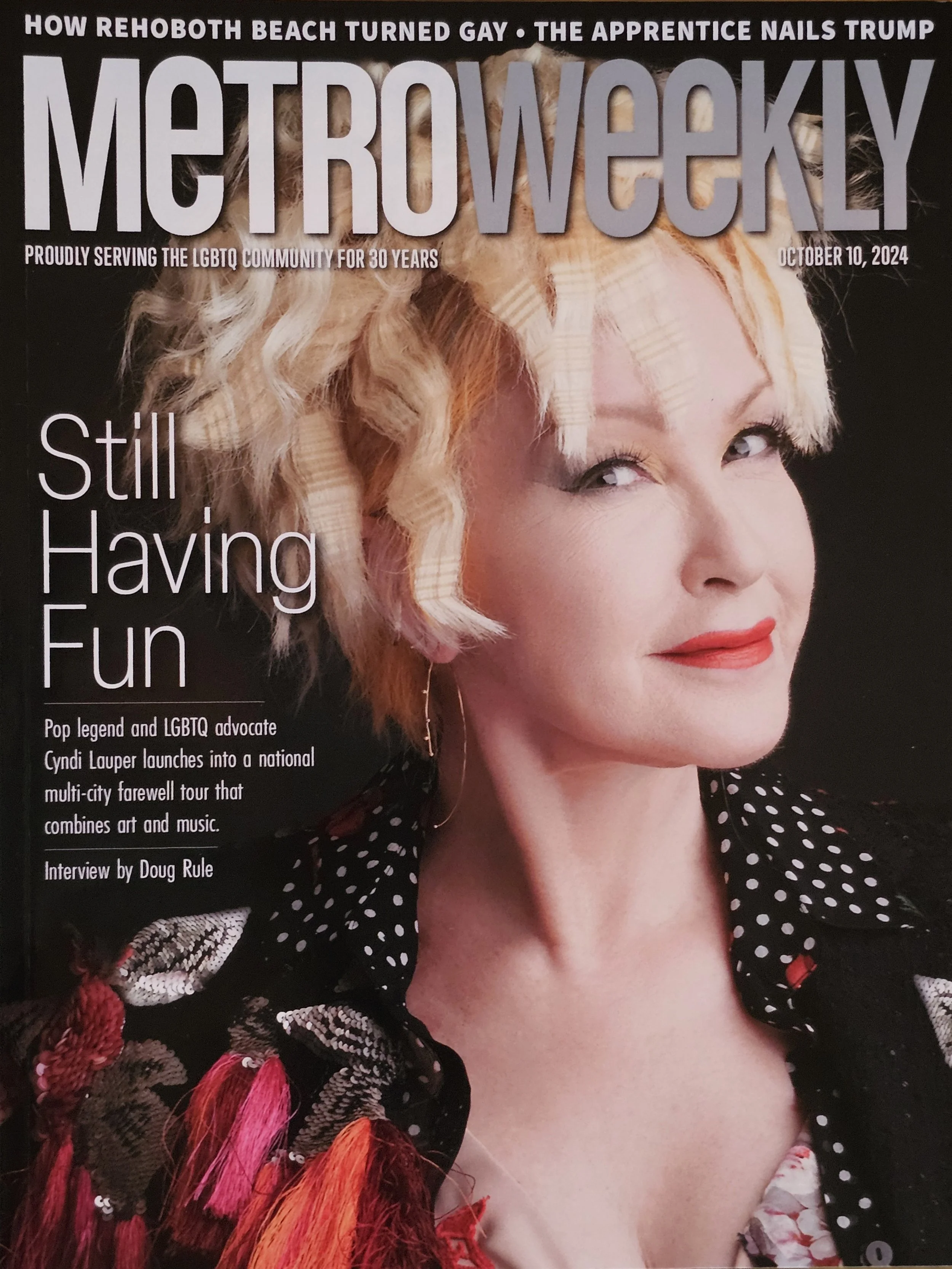  Metro Weekly  
October 10, 2024 
Washington D.C.