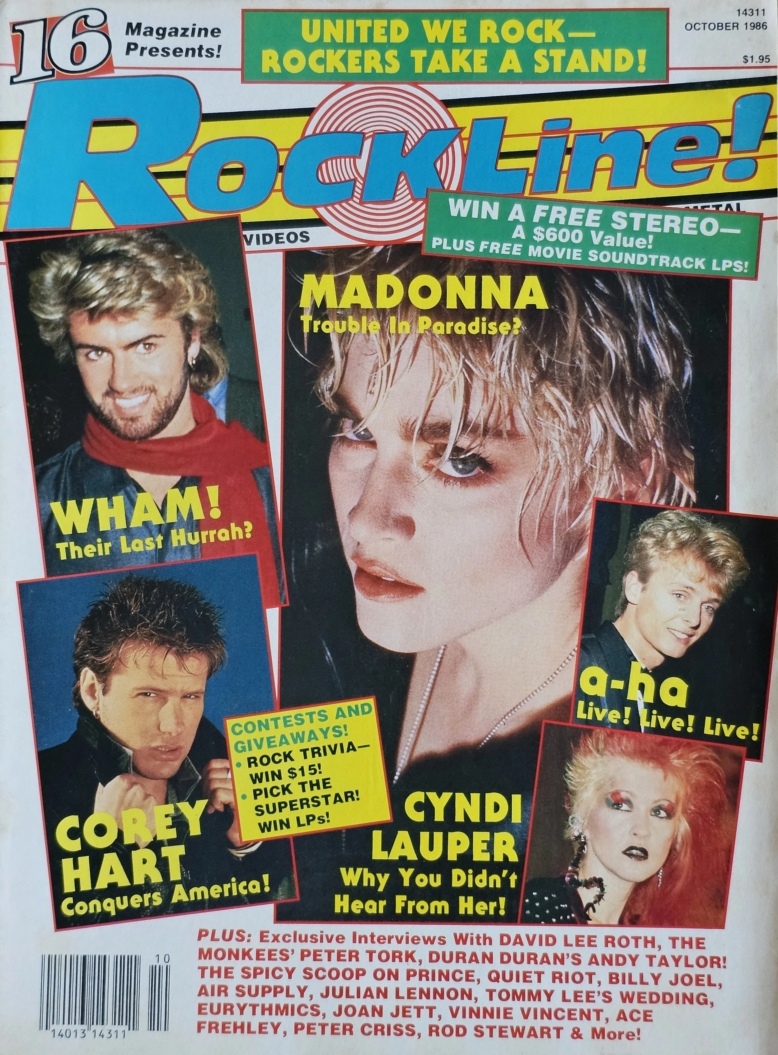  Rock Line!  
October 1986 
America