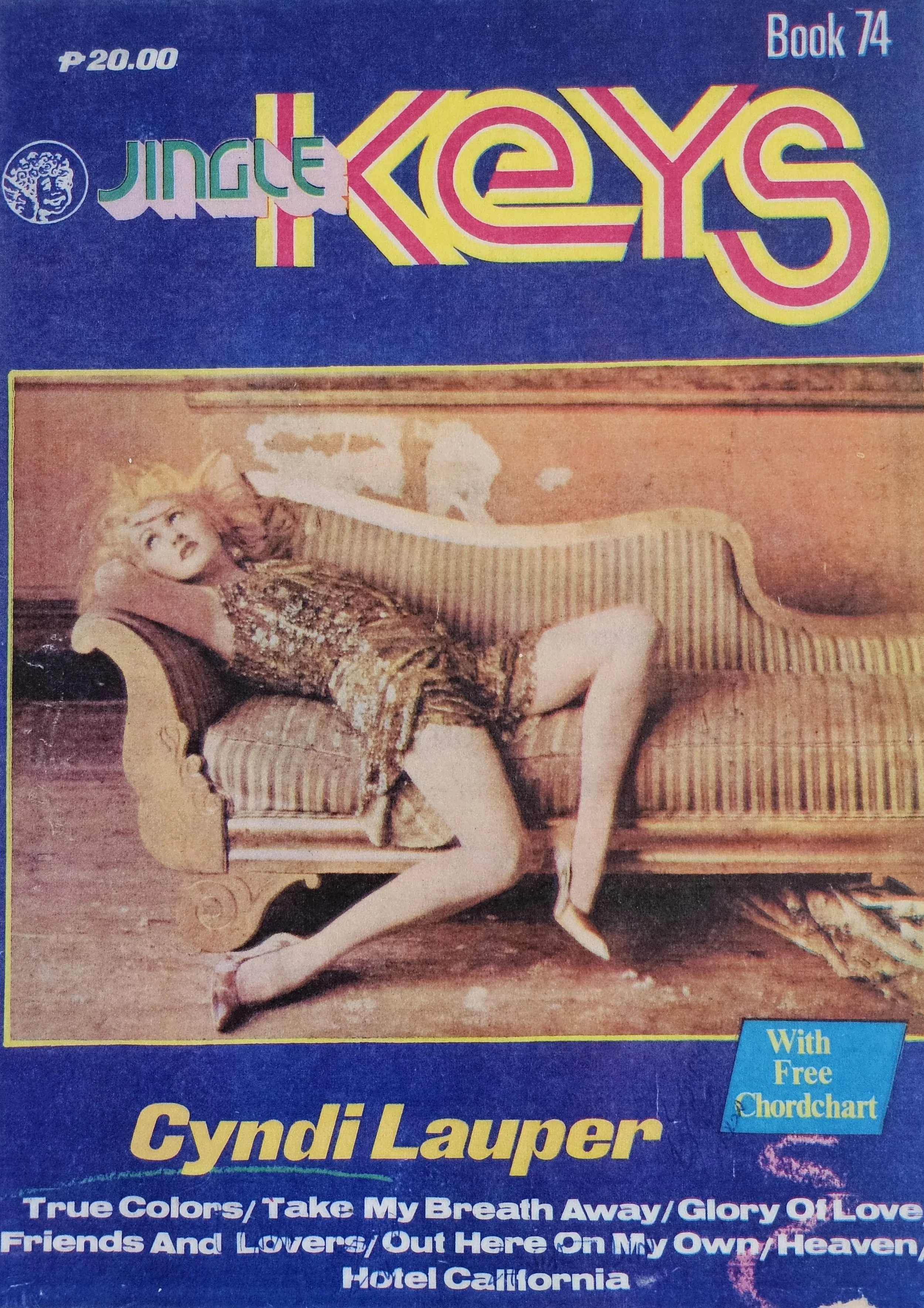 Jingle Keys  
1986 
The Phillippines 
"True Colors"