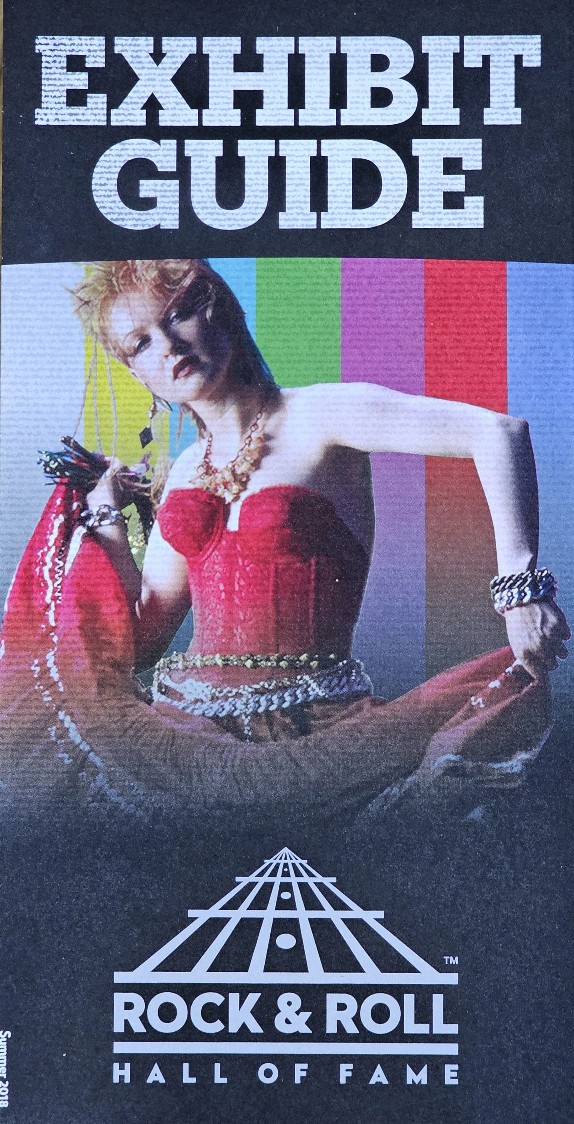  Rock & Roll Hall of Fame Exhibit Guide  
Summer 2018 
Cleveland