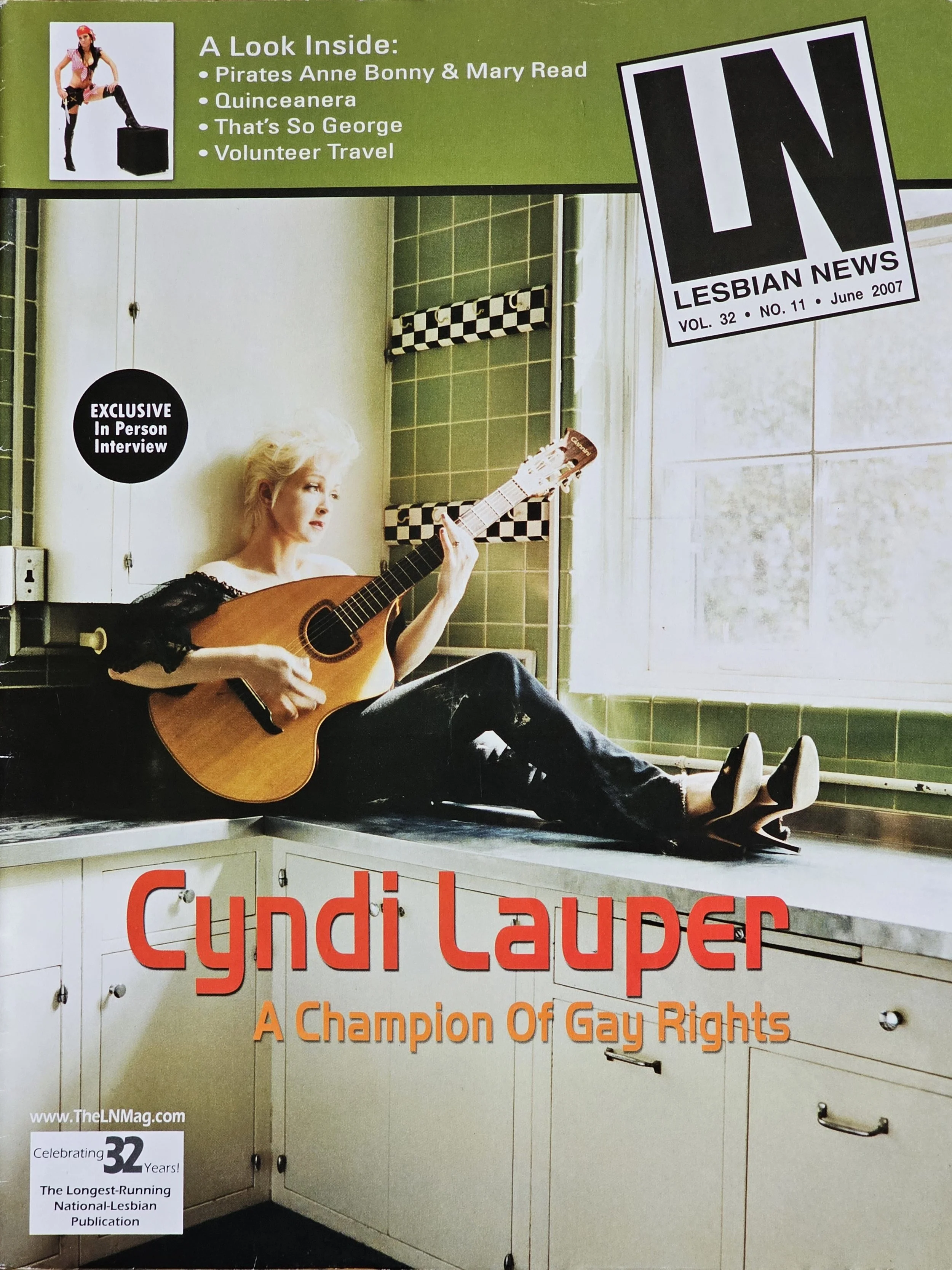  Lesbian News  
June 2007 
California