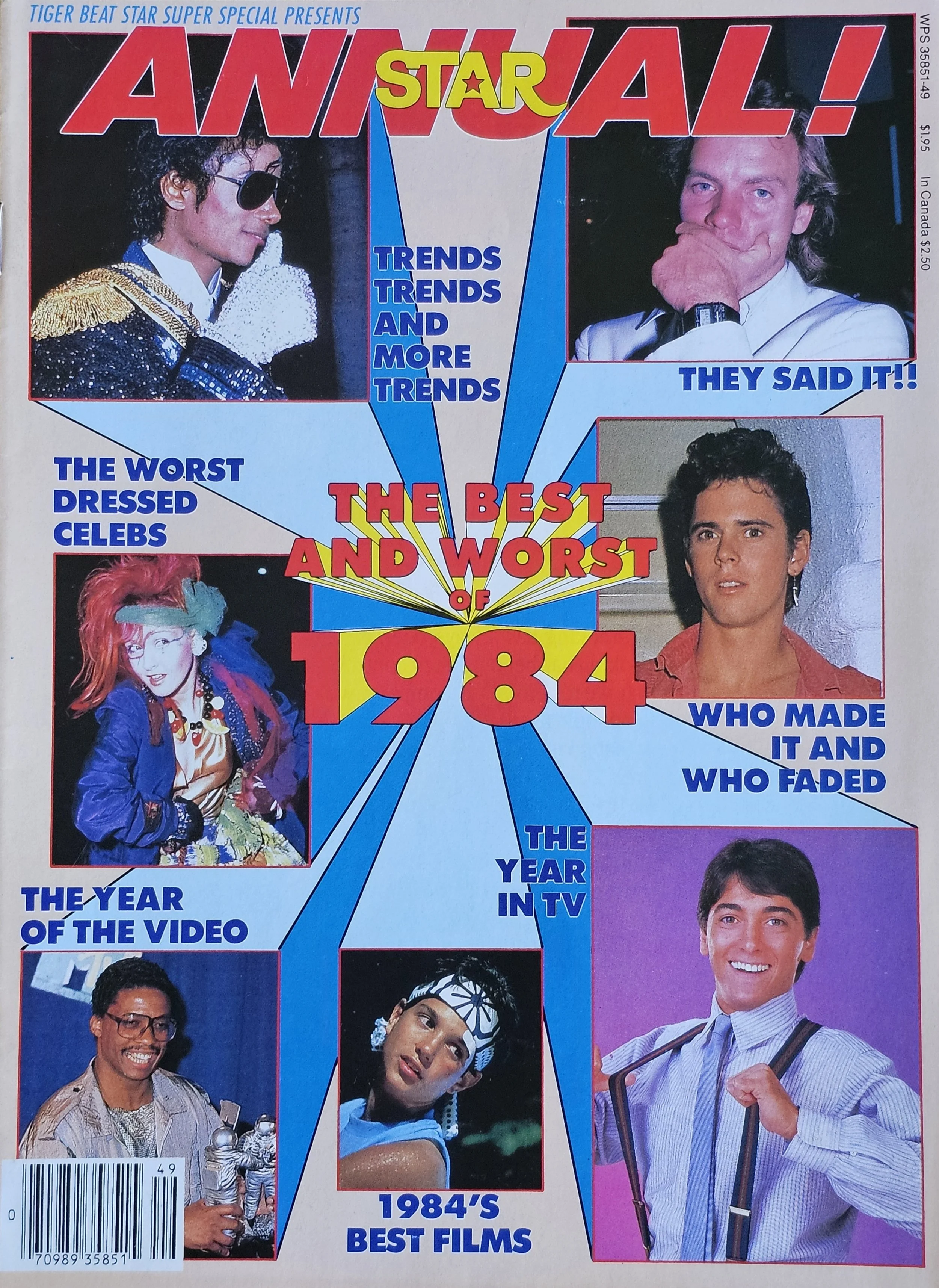  Tiger Beat Star Annual  
Year End 1984 
America

