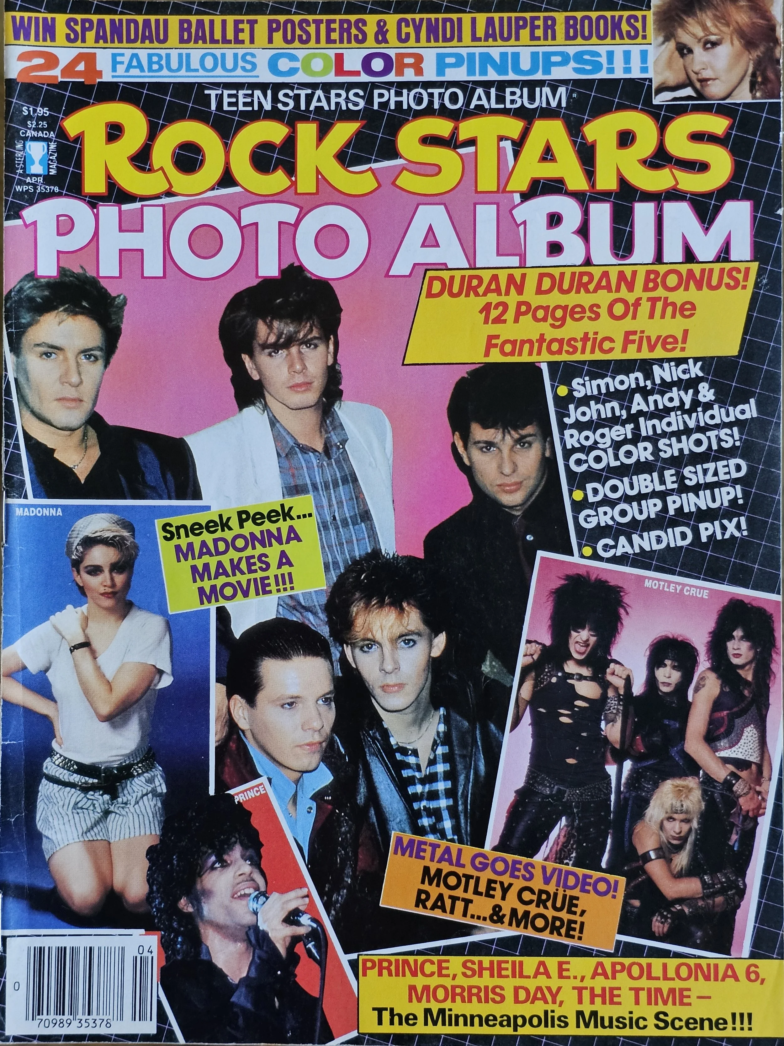  Rock Stars Photo Album  
June 1985 
America
