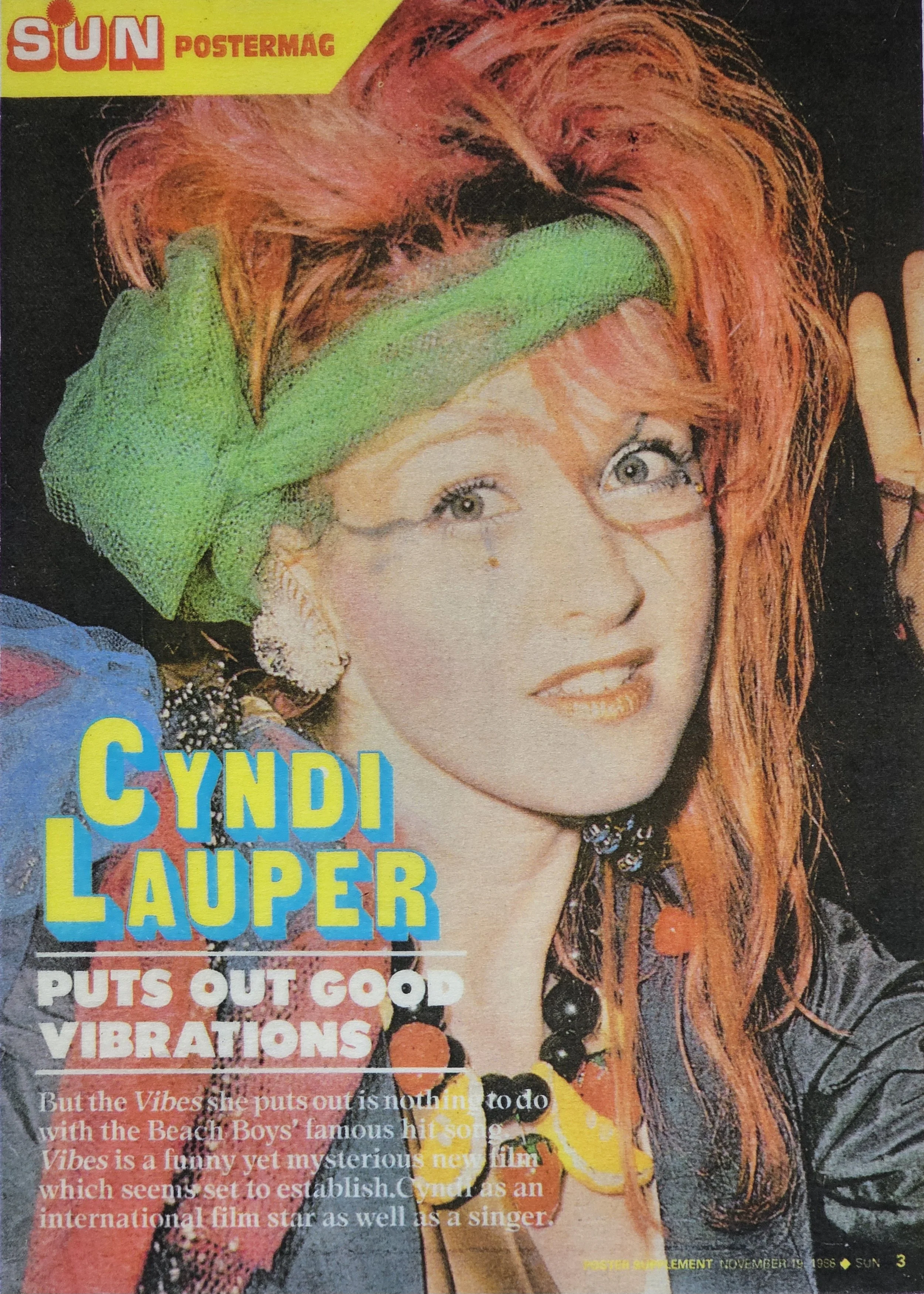  SUN PosterMag  
November 1988 
India