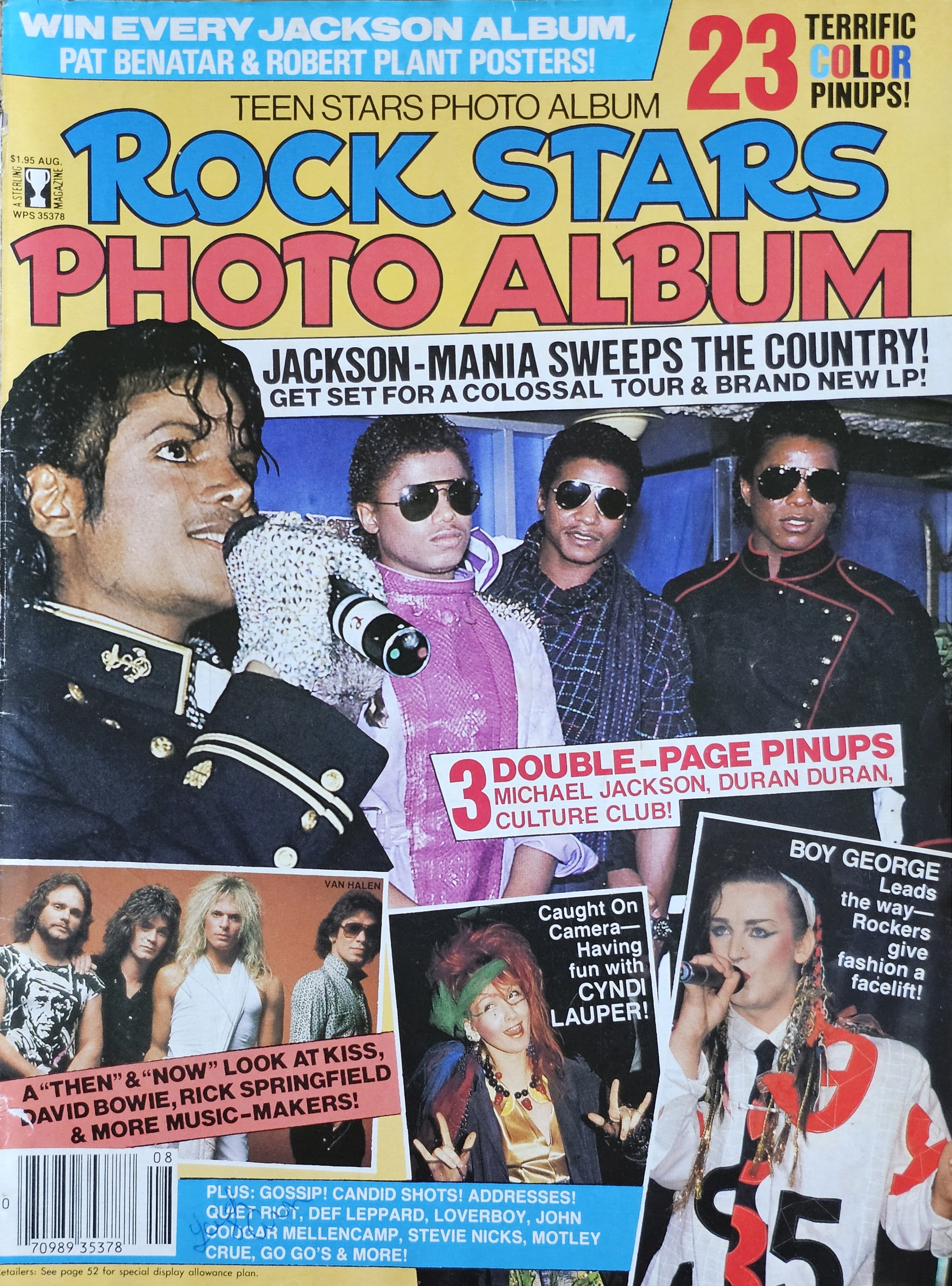  Rock Stars Photo Album  
August 1984 
America