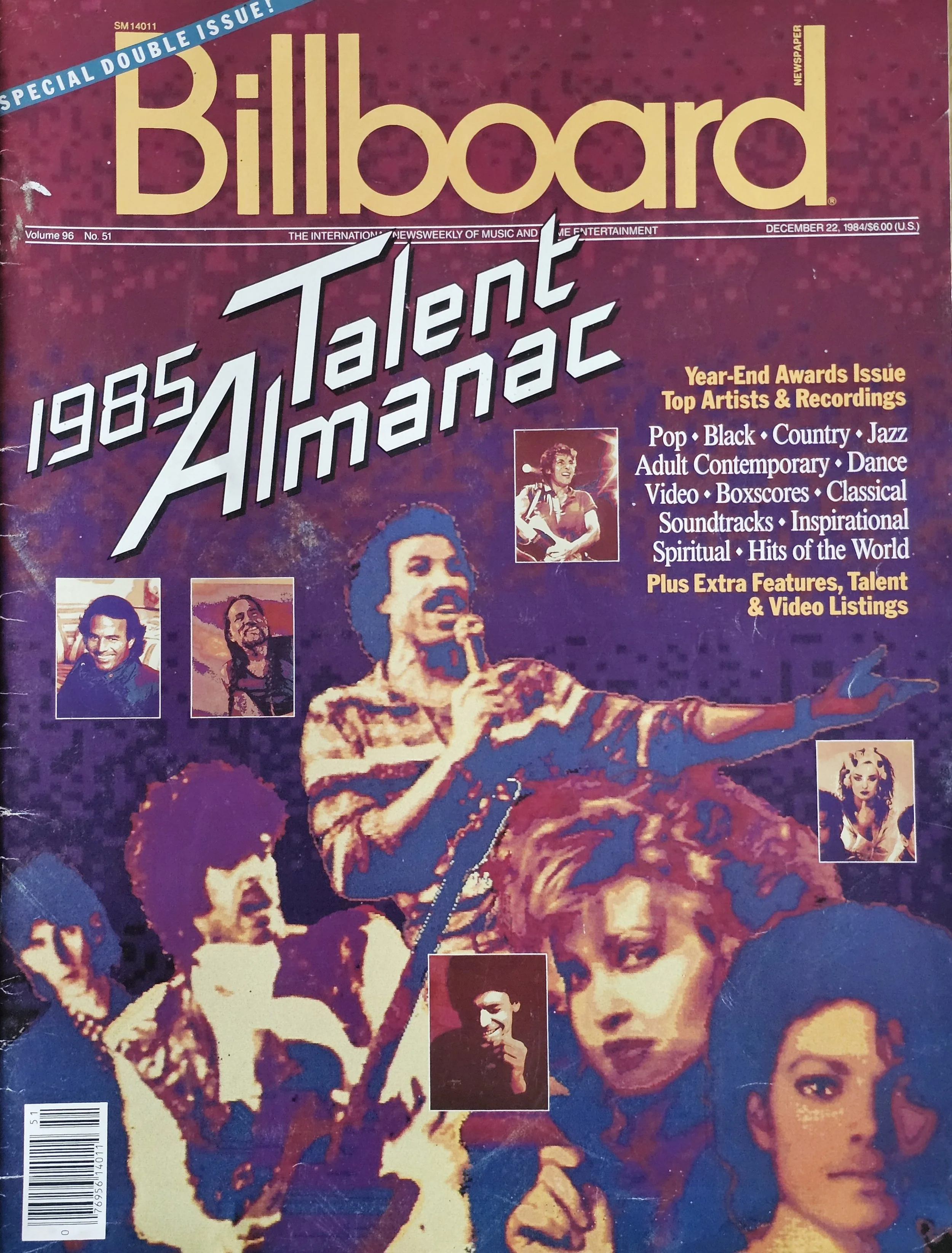  Billboard Talent Almanac  
December 22, 1984 
America