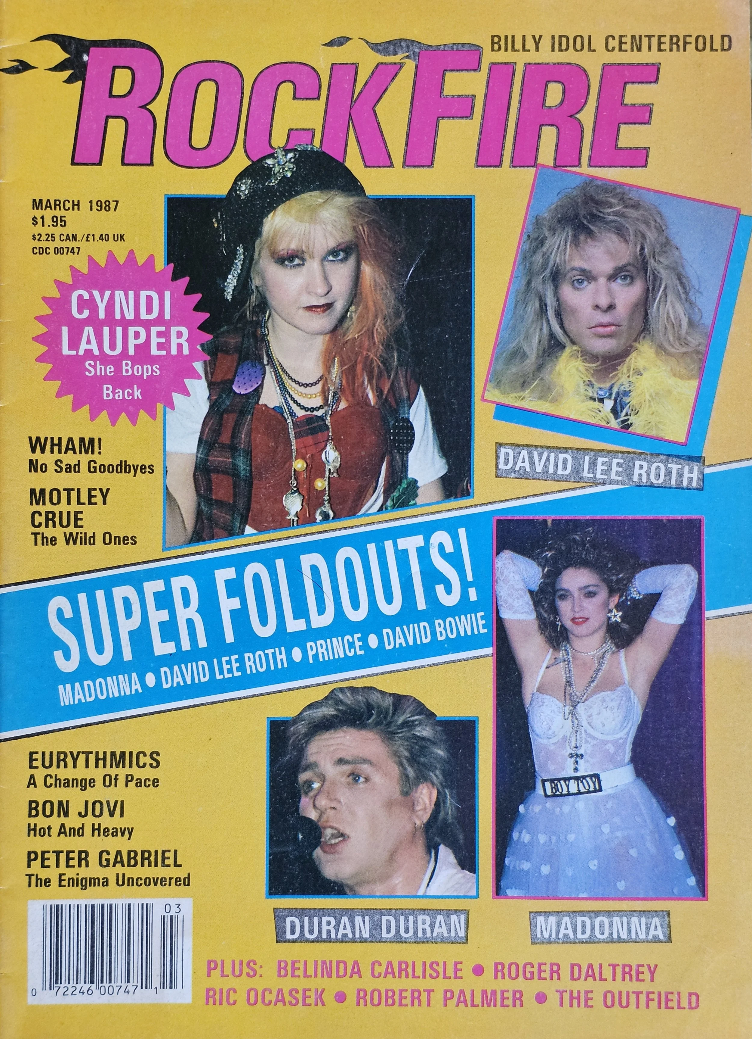  Rock Fire  
March 1987 
America