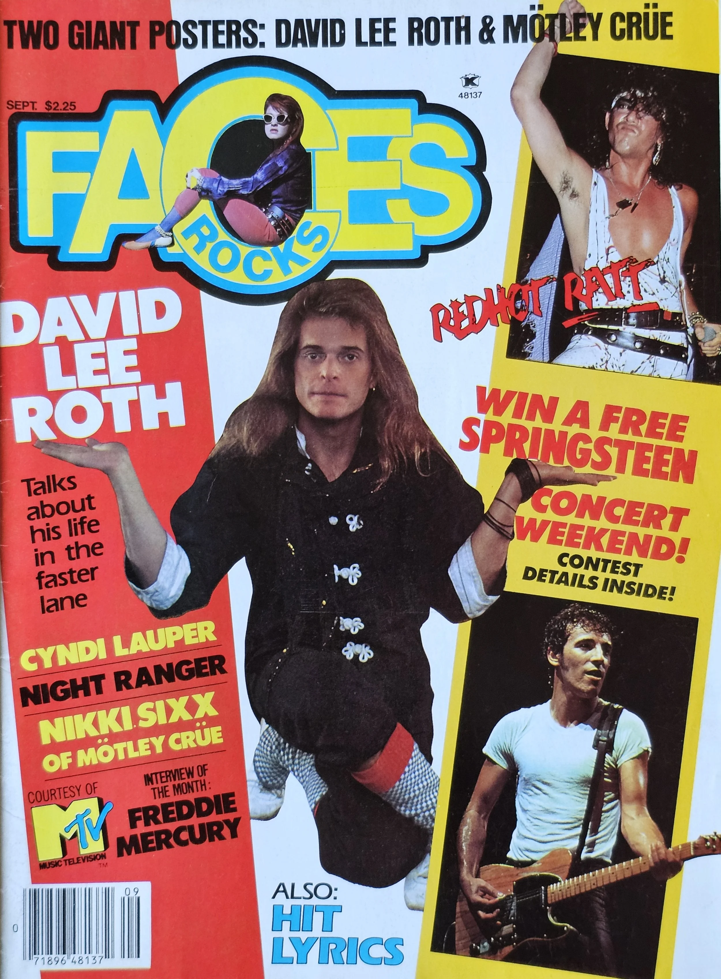  Rock's Faces  
September 1984 
America