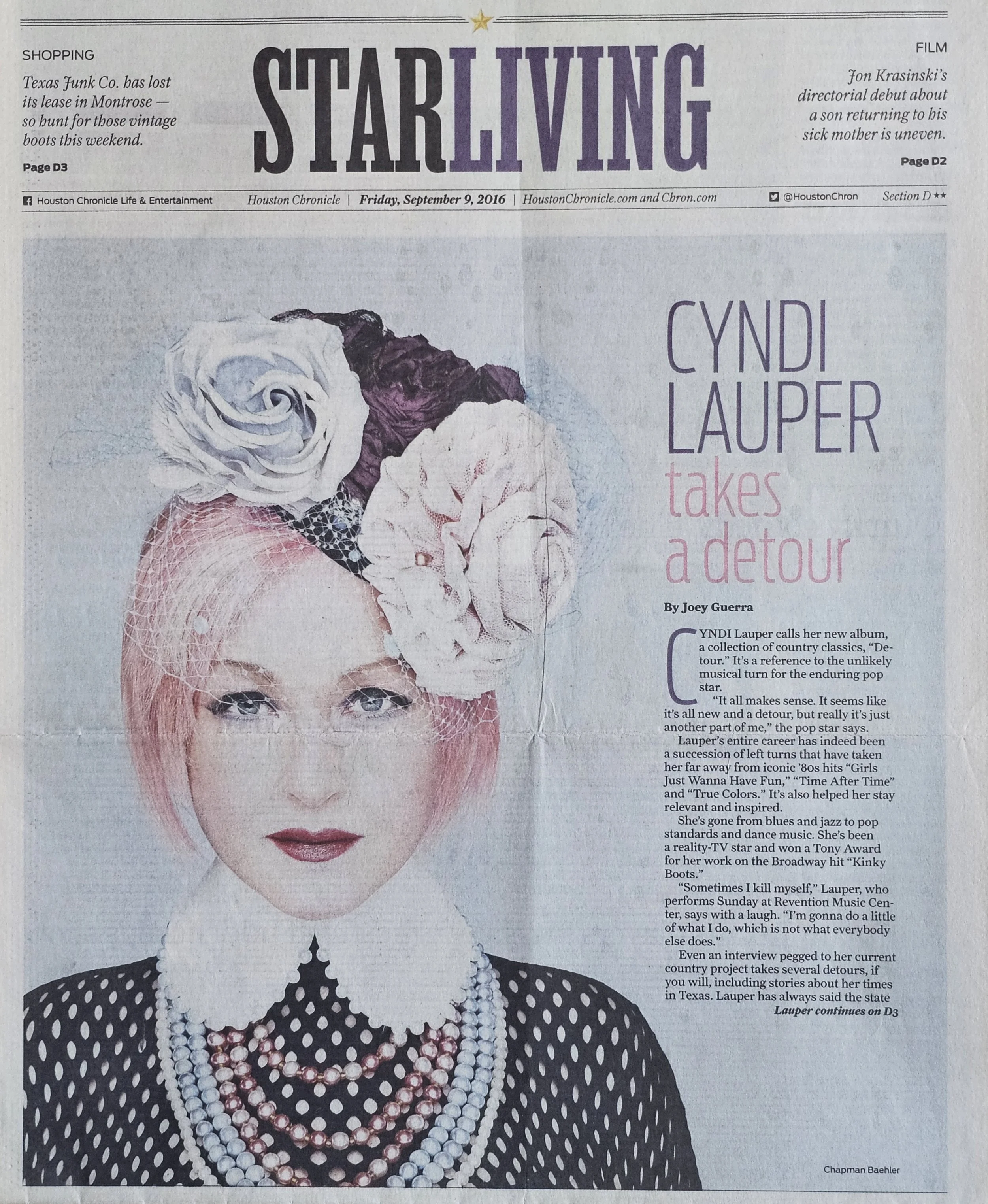  STARLIVING  
September 9, 2016 
Houston