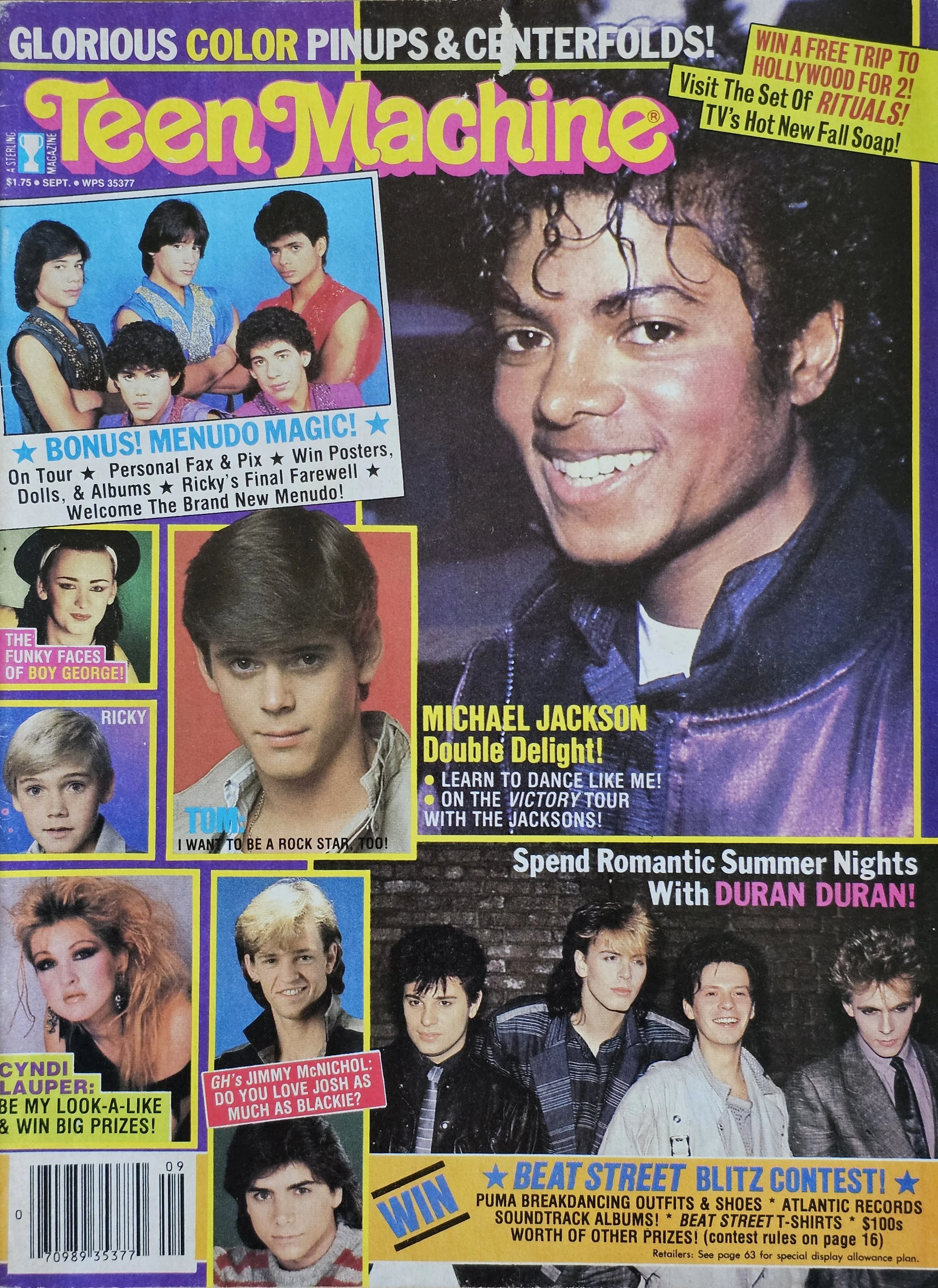  Teen Machine  
September 1984 
America