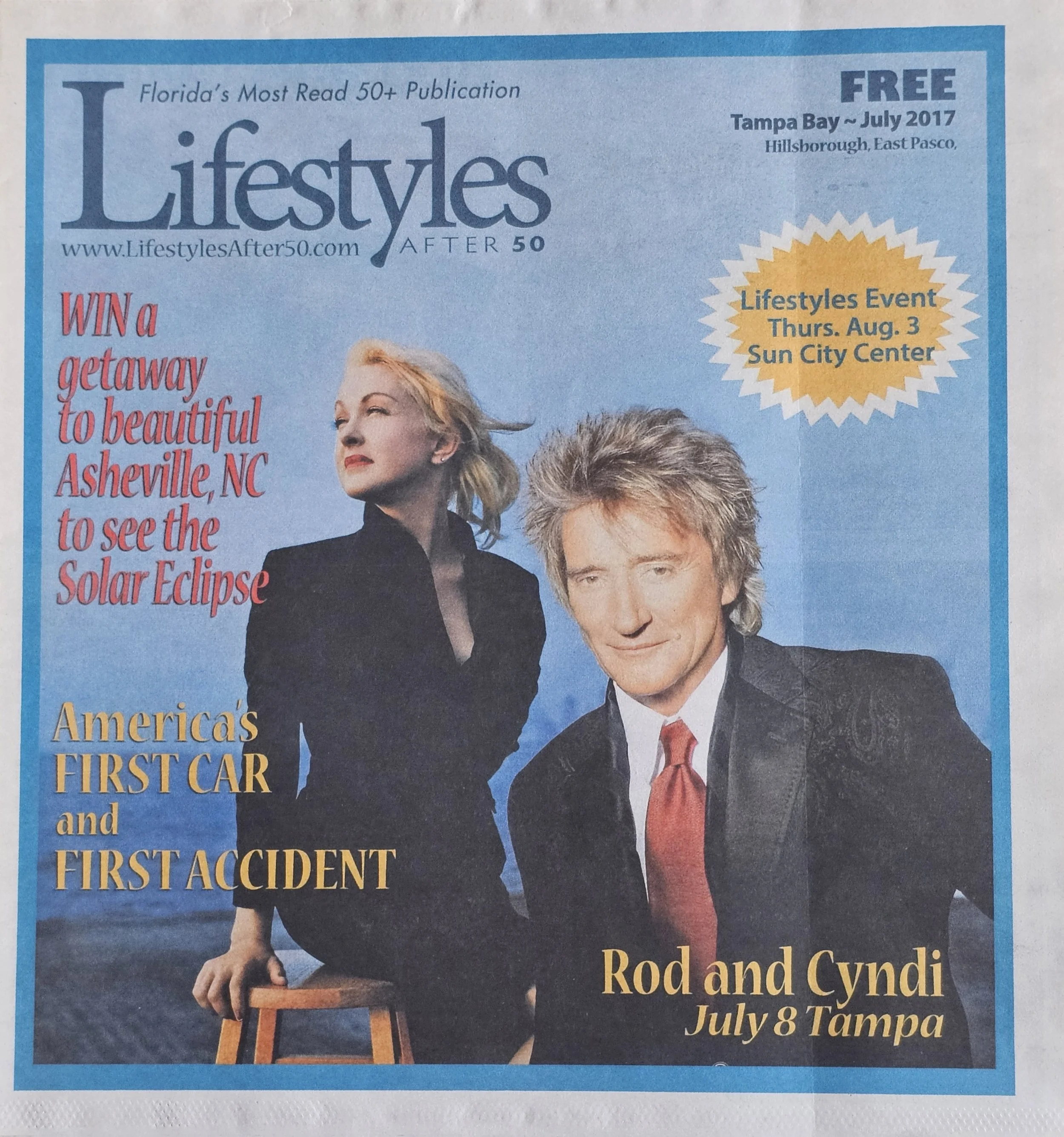  Lifestyles After 50  
July 2017 
Tampa Bay