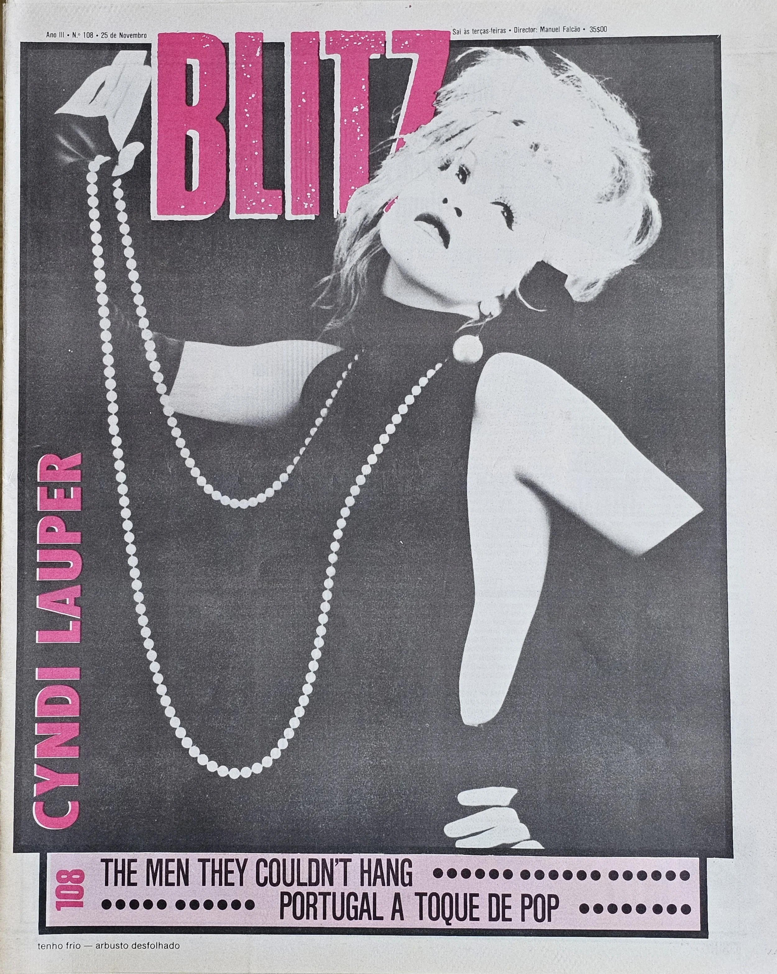  BLITZ  
November 25, 1986 
Portugal