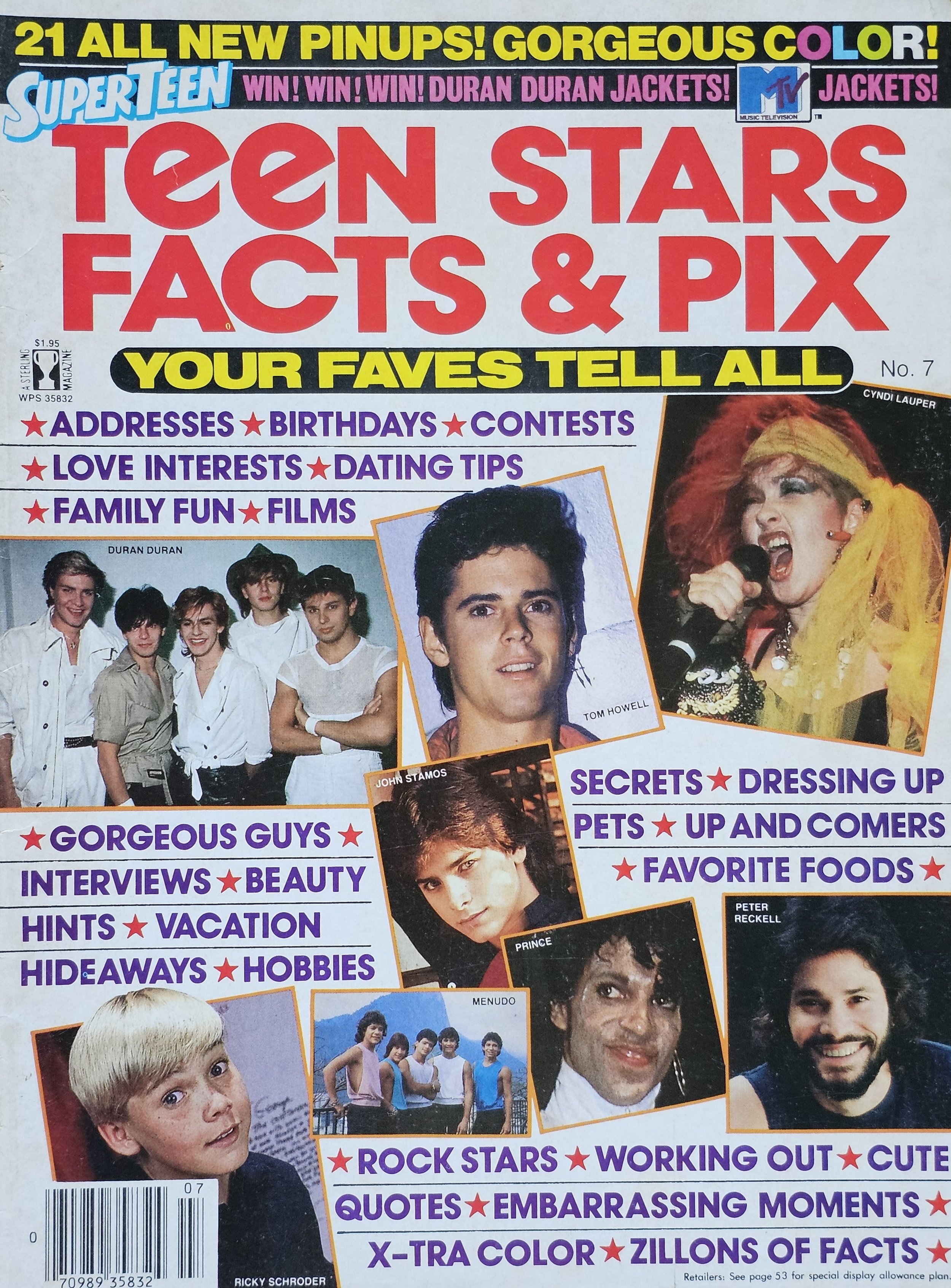  Super Teen - Teen Stars Facts & Pix  
1984 
America