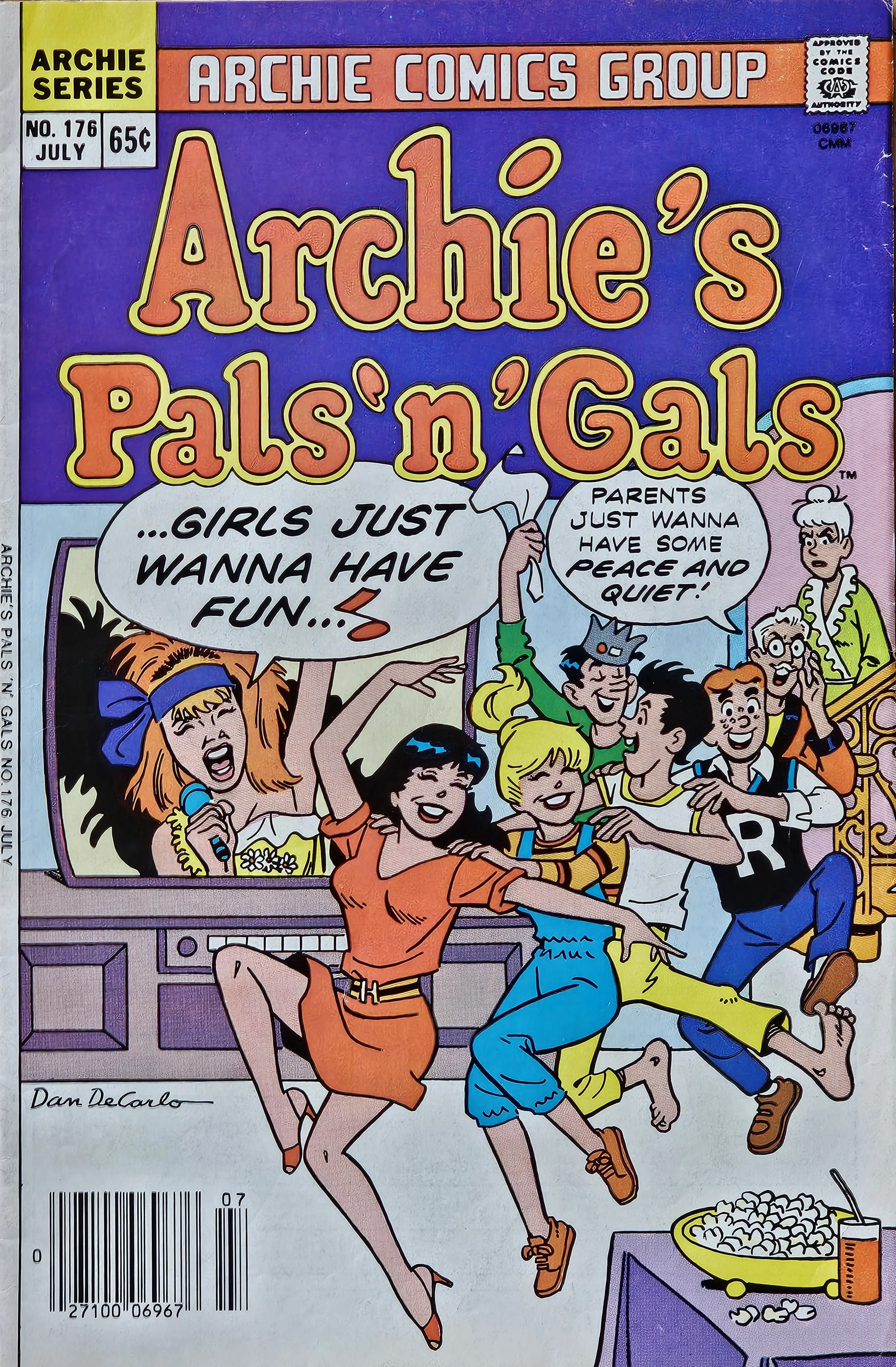  Archie's Pals 'n' Gals  
July 1985 
America