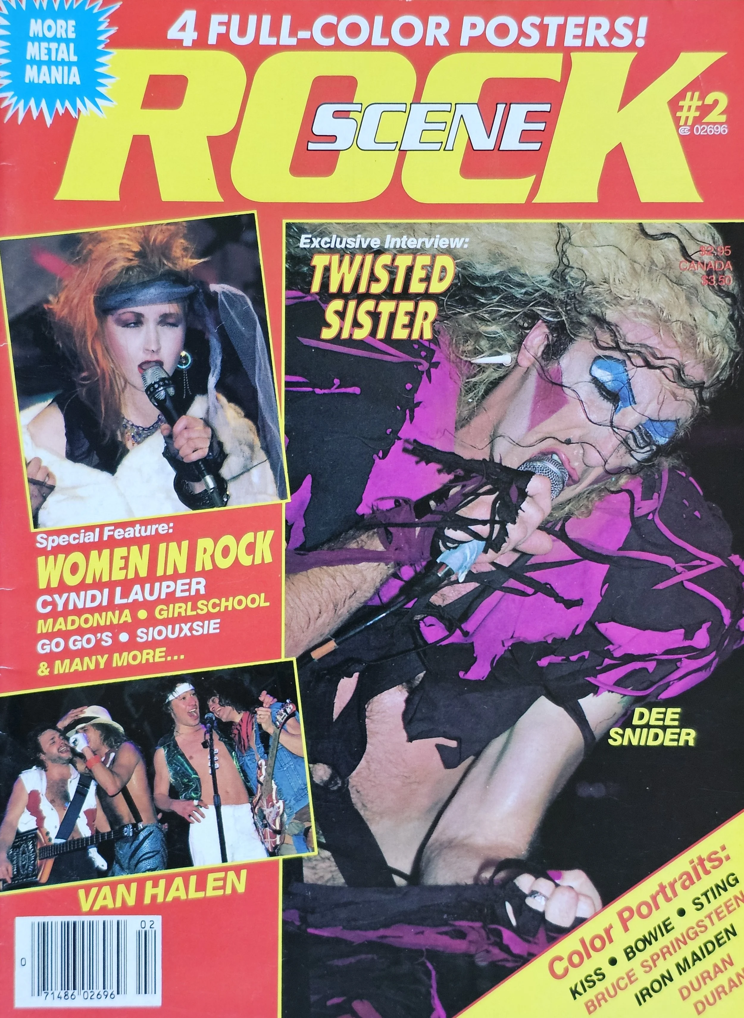  Rock Scene  
1984 
America